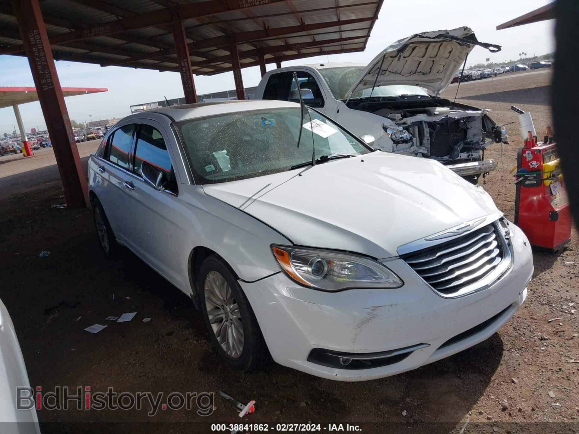 Фотография 1C3CCBCG7DN727335 - CHRYSLER 200 2013