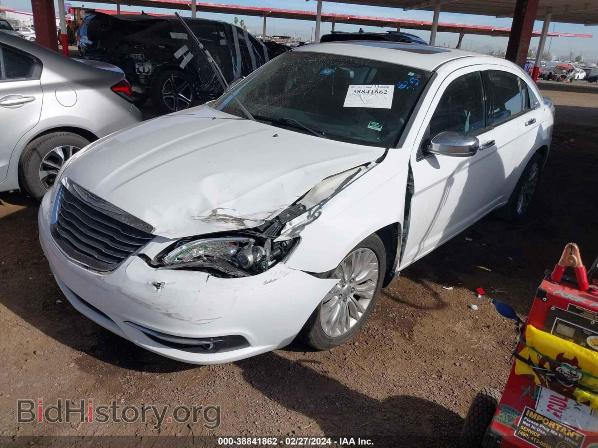 2013 CHRYSLER 200 - VIN: 1C3CCBCG7DN727335 - Фото 2