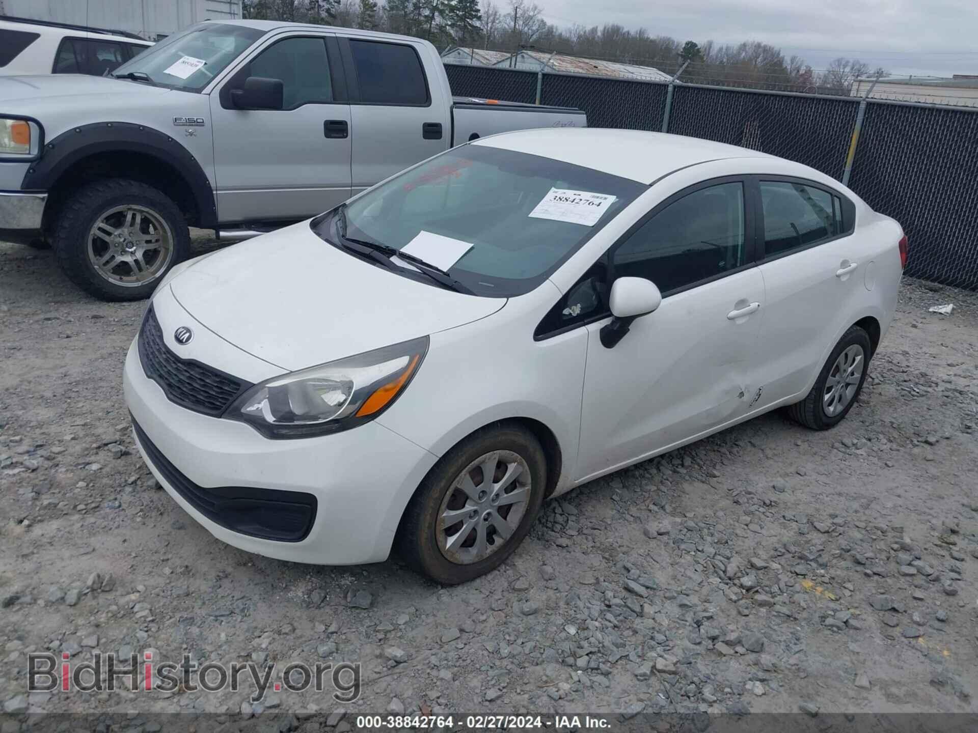 2015 KIA RIO - VIN: KNADM4A37F6454772 - Фото 2