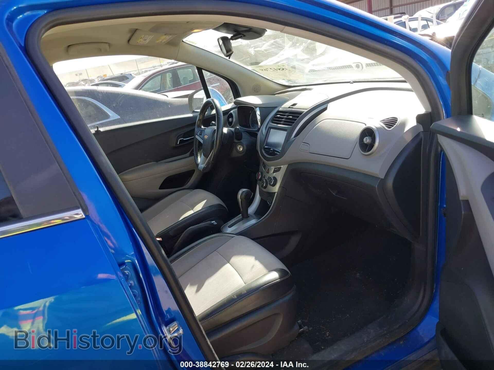 2015 CHEVROLET TRAX - VIN: KL7CJLSB6FB128361 - Фото 5