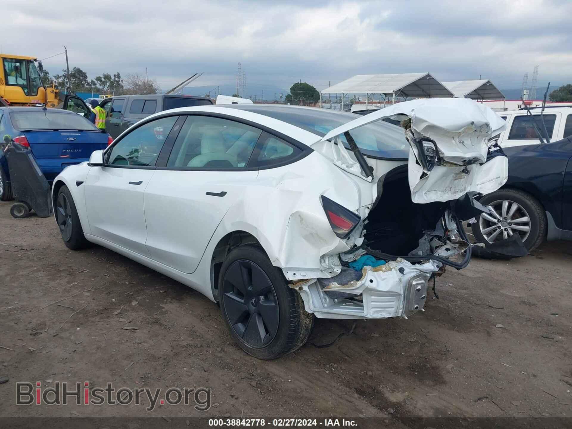 2021 TESLA MODEL 3 - VIN: 5YJ3E1EB3MF004338 - Photo 3