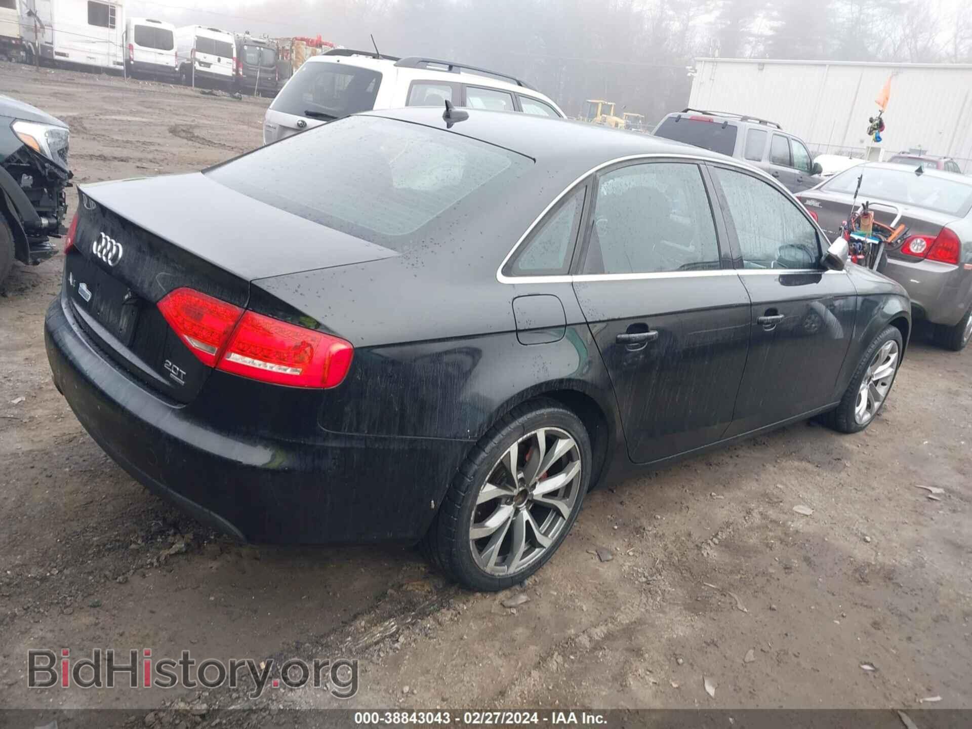2012 AUDI A4 - VIN: WAUBFAFL1CA120447 - Фото 4