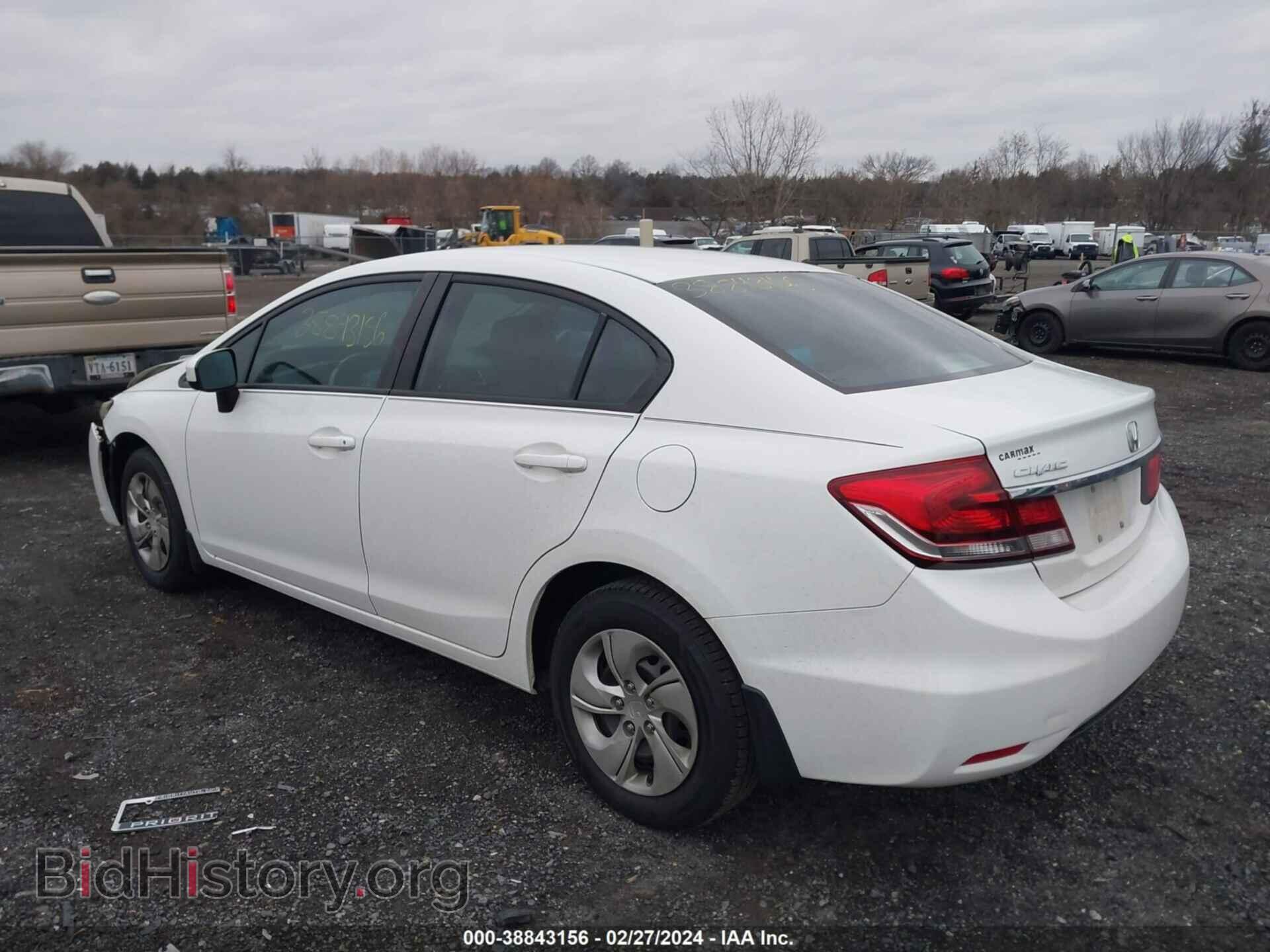 2014 HONDA CIVIC - VIN: 2HGFB2F5XEH540141 - Photo 3