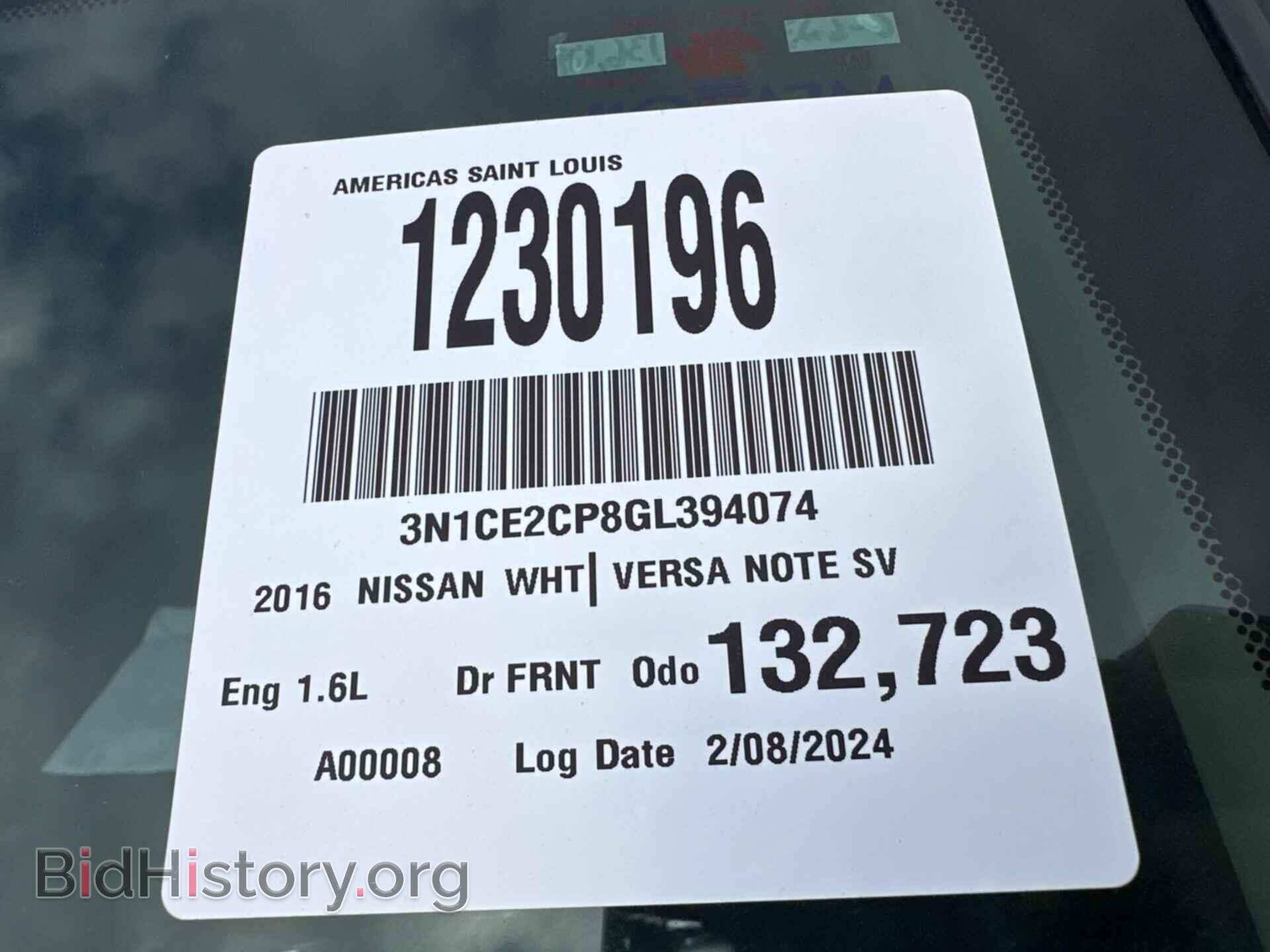 2016 NISSAN VERSA NOTE - VIN: 3N1CE2CP8GL394074 - Фото 7