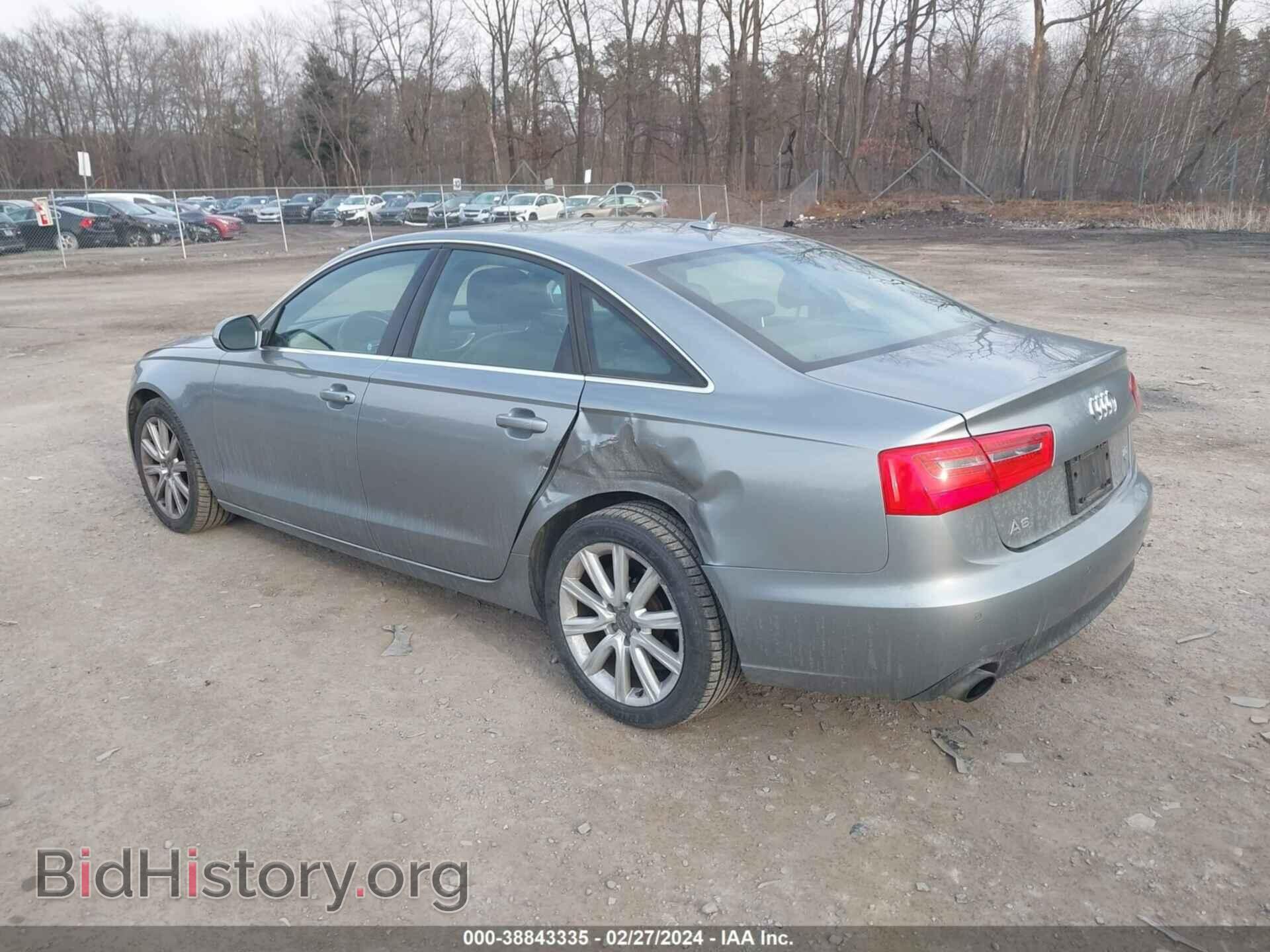 2013 AUDI A6 - VIN: WAUGFAFC8DN149511 - Photo 3
