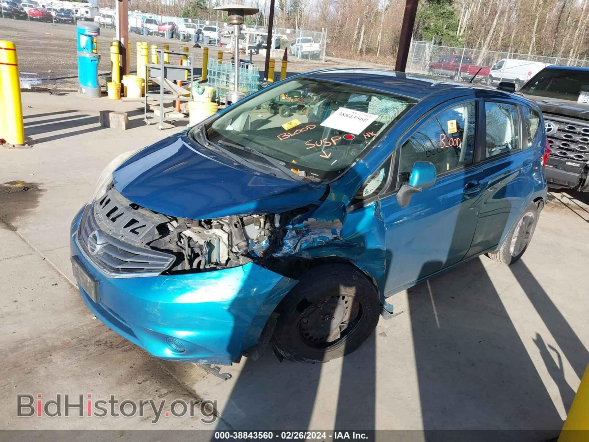 2014 NISSAN VERSA NOTE - VIN: 3N1CE2CP6EL409278 - Фото 2