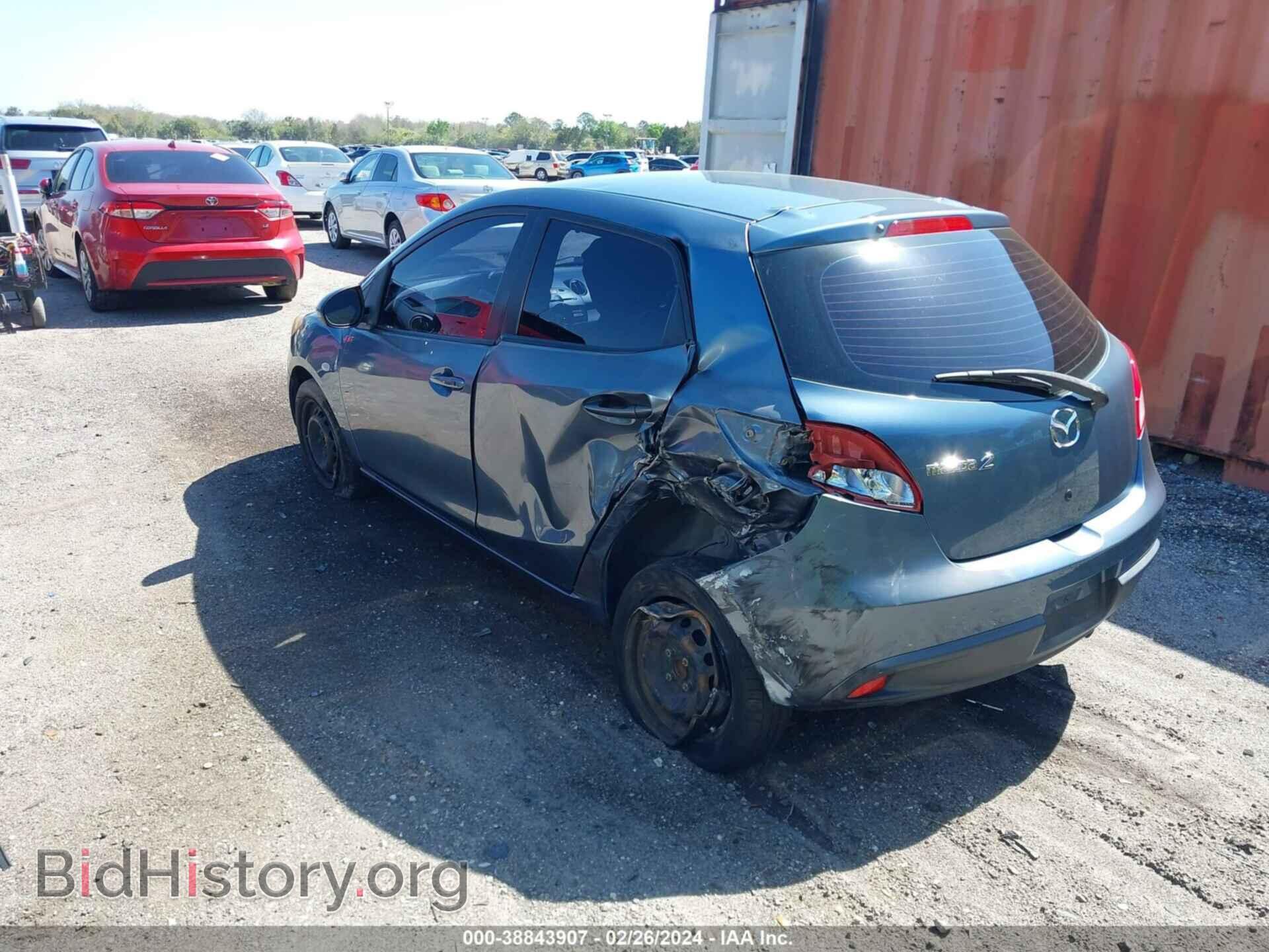 2014 MAZDA MAZDA2 - VIN: JM1DE1KY0E0174556 - Фото 3