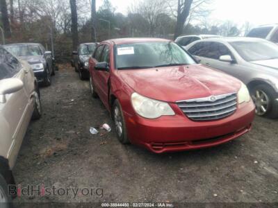 2010 Chrysler SEBRING Touring, красный — VIN 1C3CC4FB0AN157234, IAAI