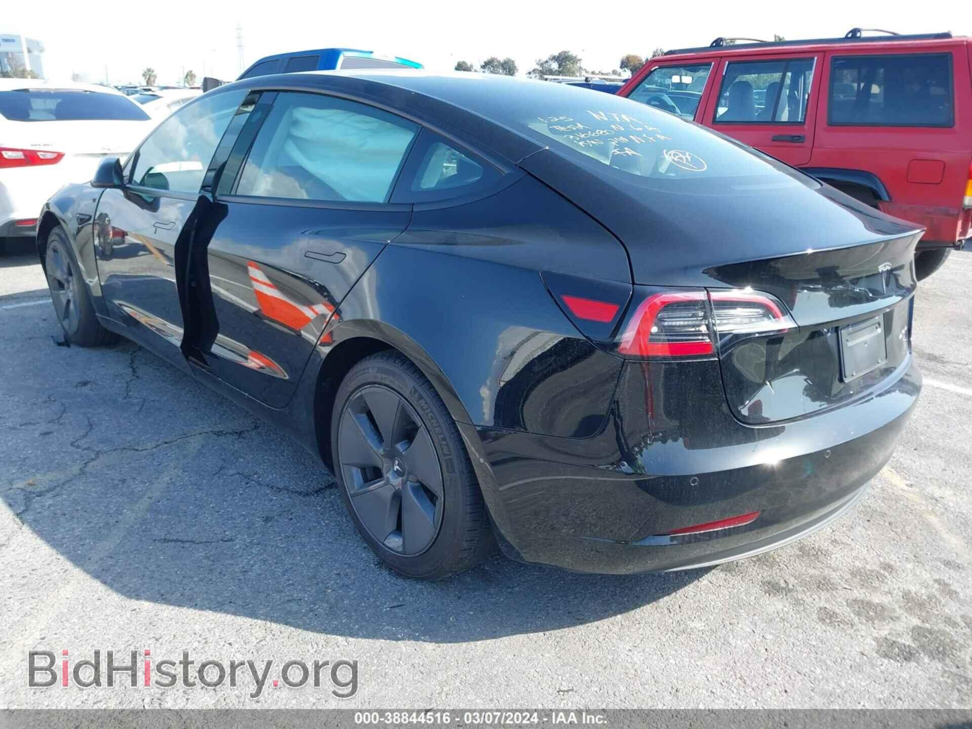 2022 TESLA MODEL 3 - VIN: 5YJ3E1EB5NF316680 - Фото 3