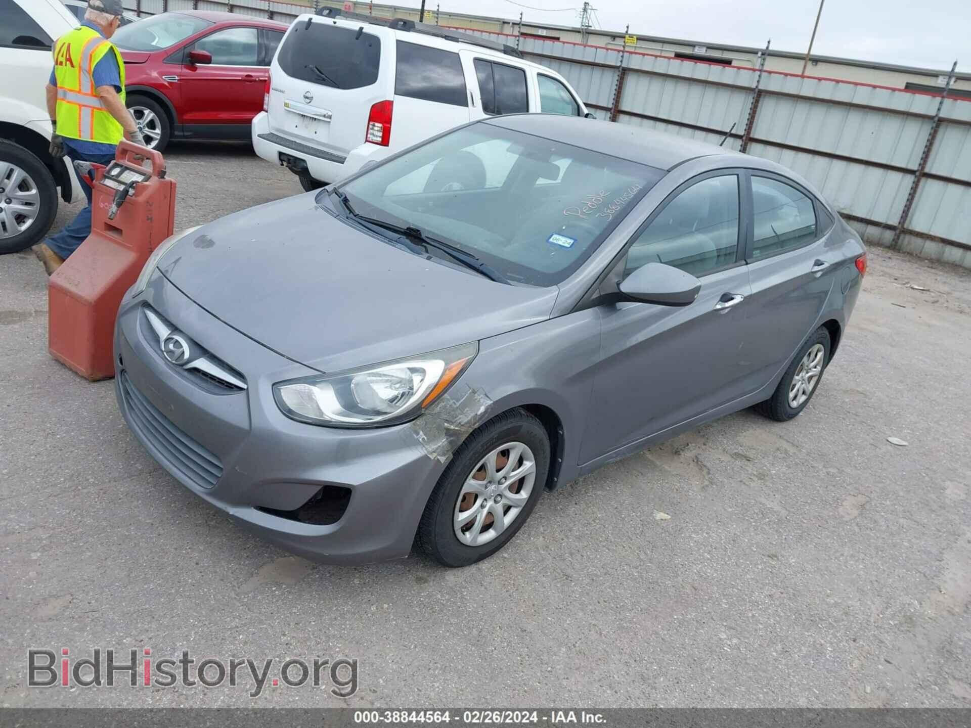 2014 HYUNDAI ACCENT - VIN: KMHCT4AE6EU676485 - Фото 2