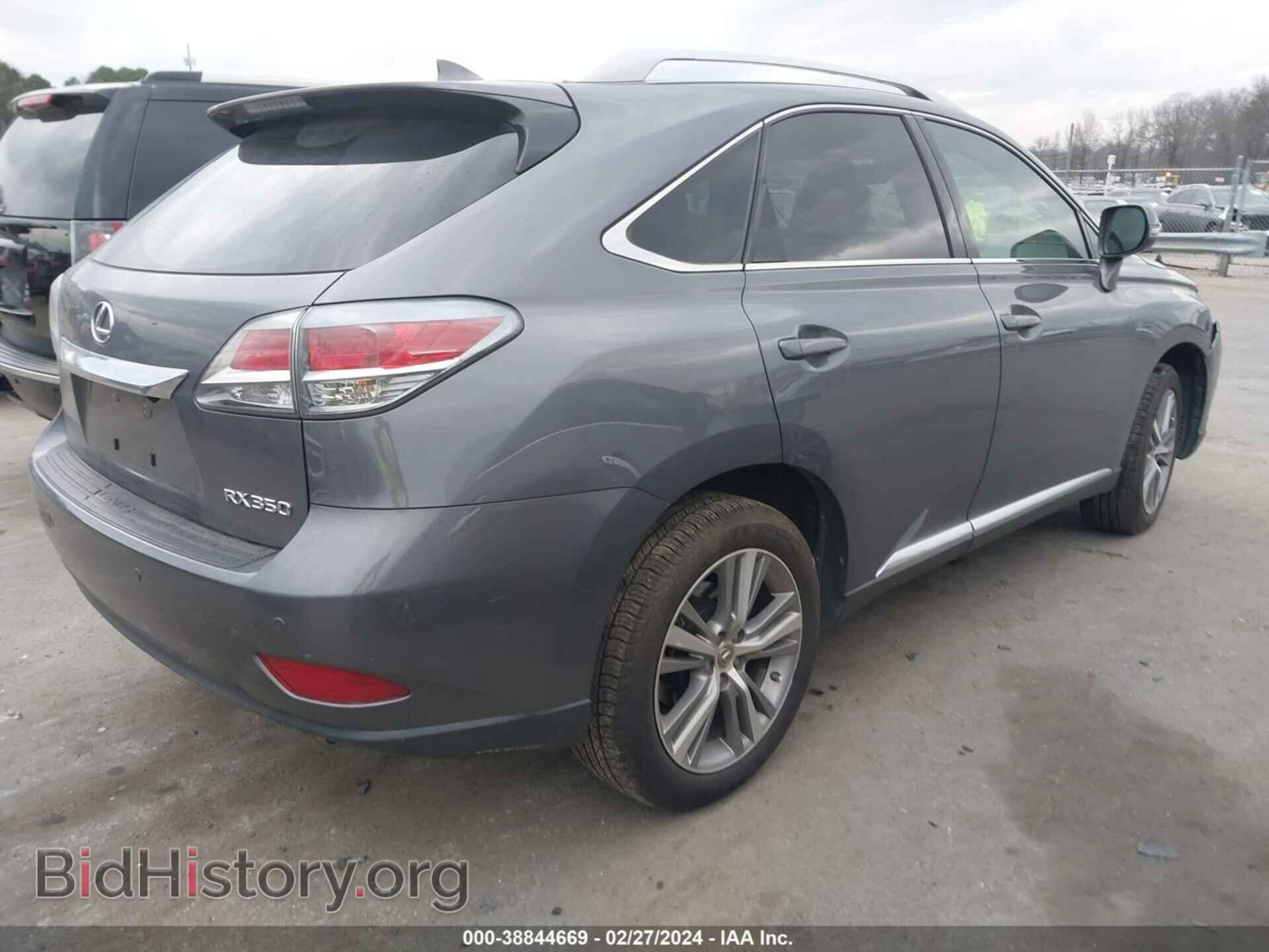 2015 LEXUS RX 350 - VIN: 2T2BK1BA0FC286540 - Фото 4