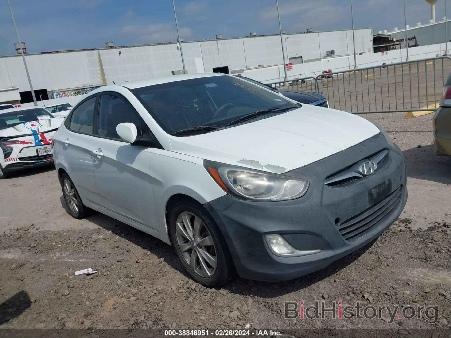 Photo KMHCU4AE4CU195709 - HYUNDAI ACCENT 2012