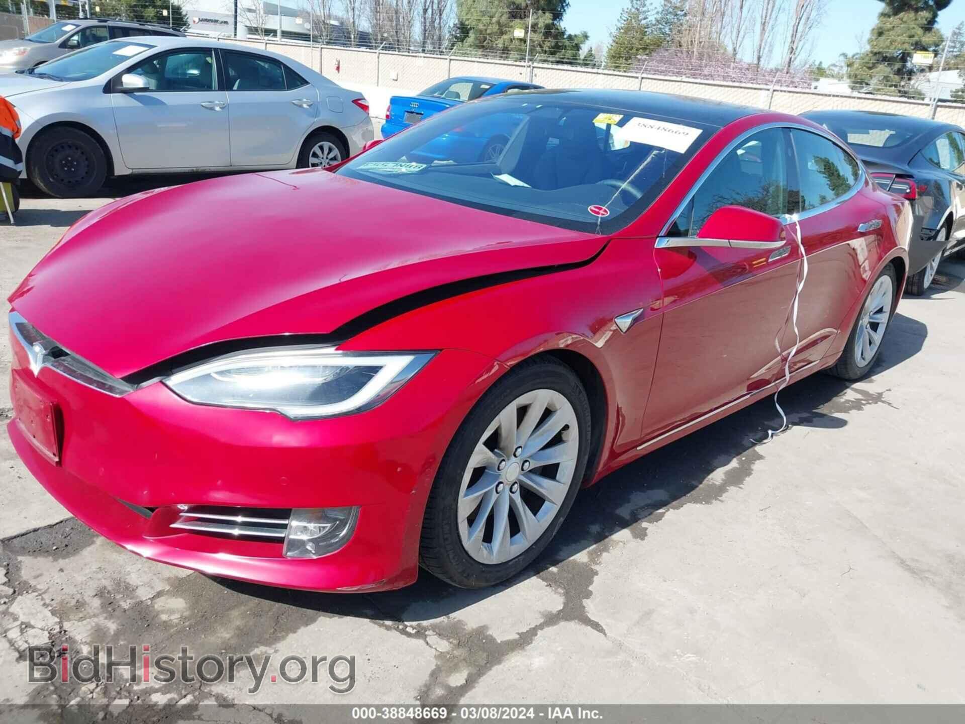 2017 TESLA MODEL S - VIN: 5YJSA1E10HF215209 - Фото 2