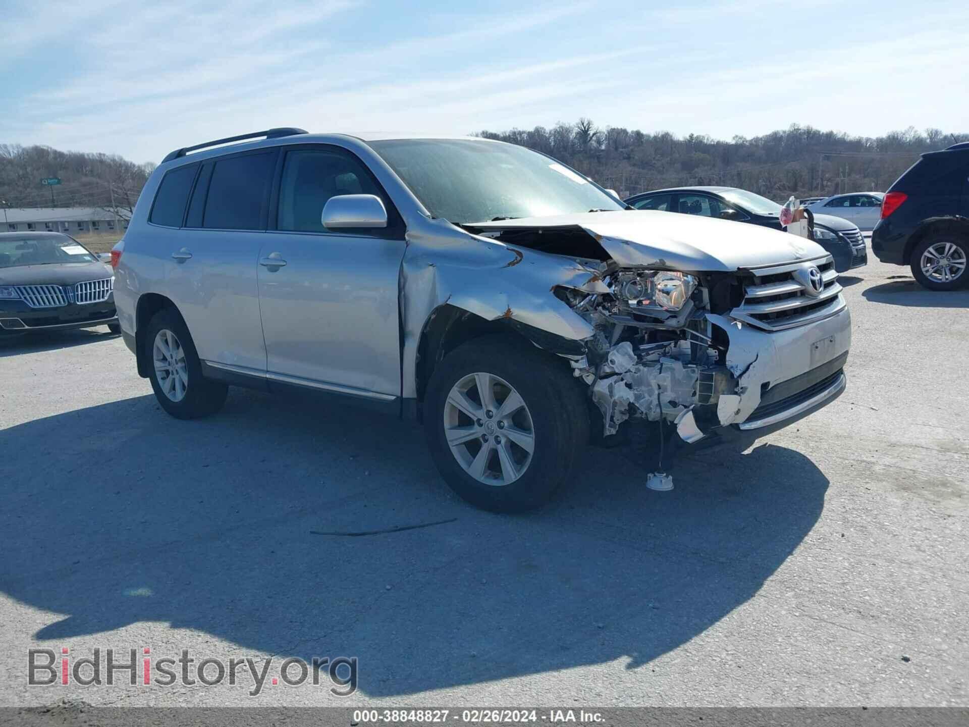 Photo 5TDBK3EH8DS219732 - TOYOTA HIGHLANDER 2013