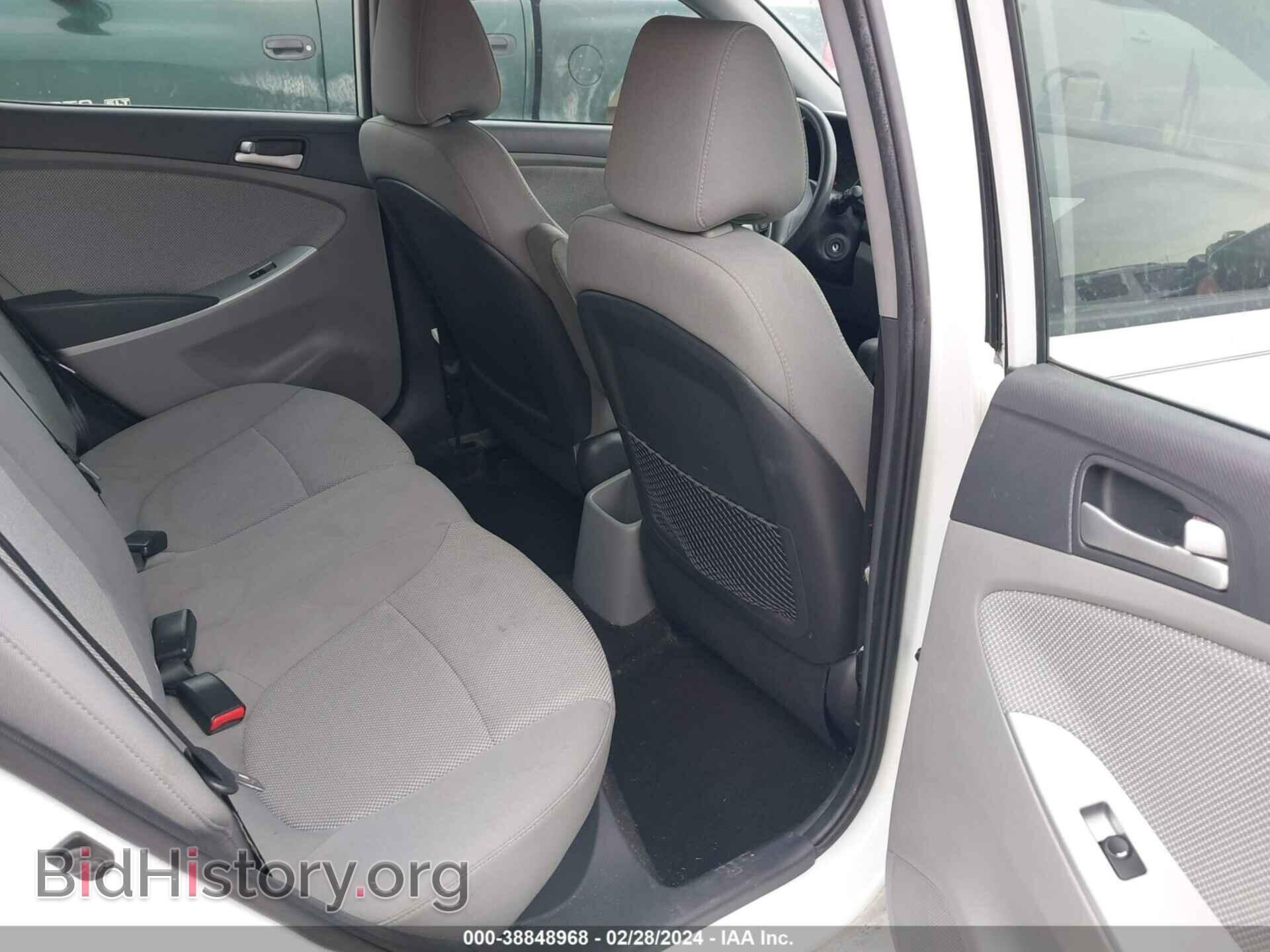 2013 HYUNDAI ACCENT - VIN: KMHCT5AE5DU122813 - Фото 8