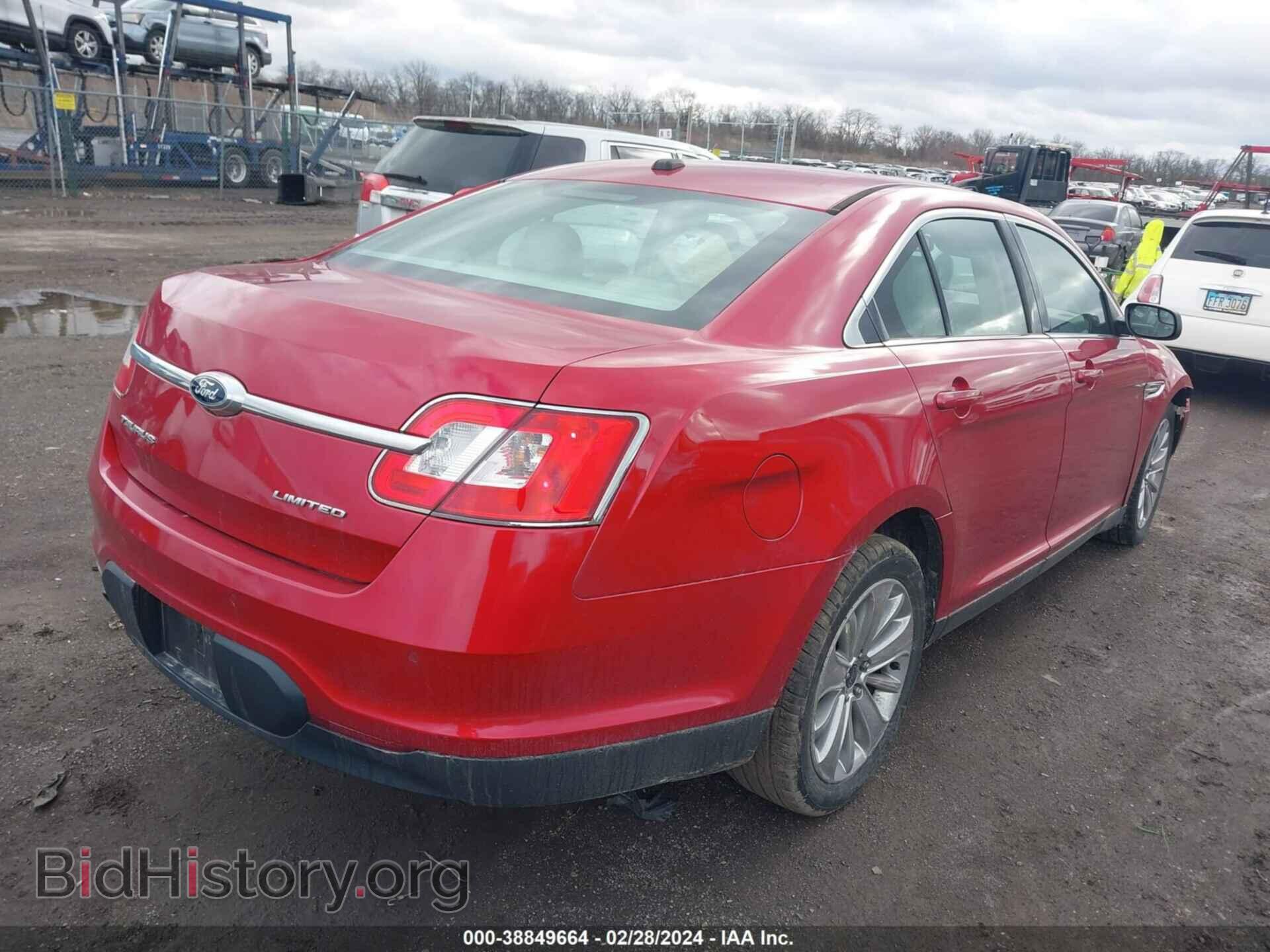 2012 FORD TAURUS - VIN: 1FAHP2FW0CG142906 - Фото 4