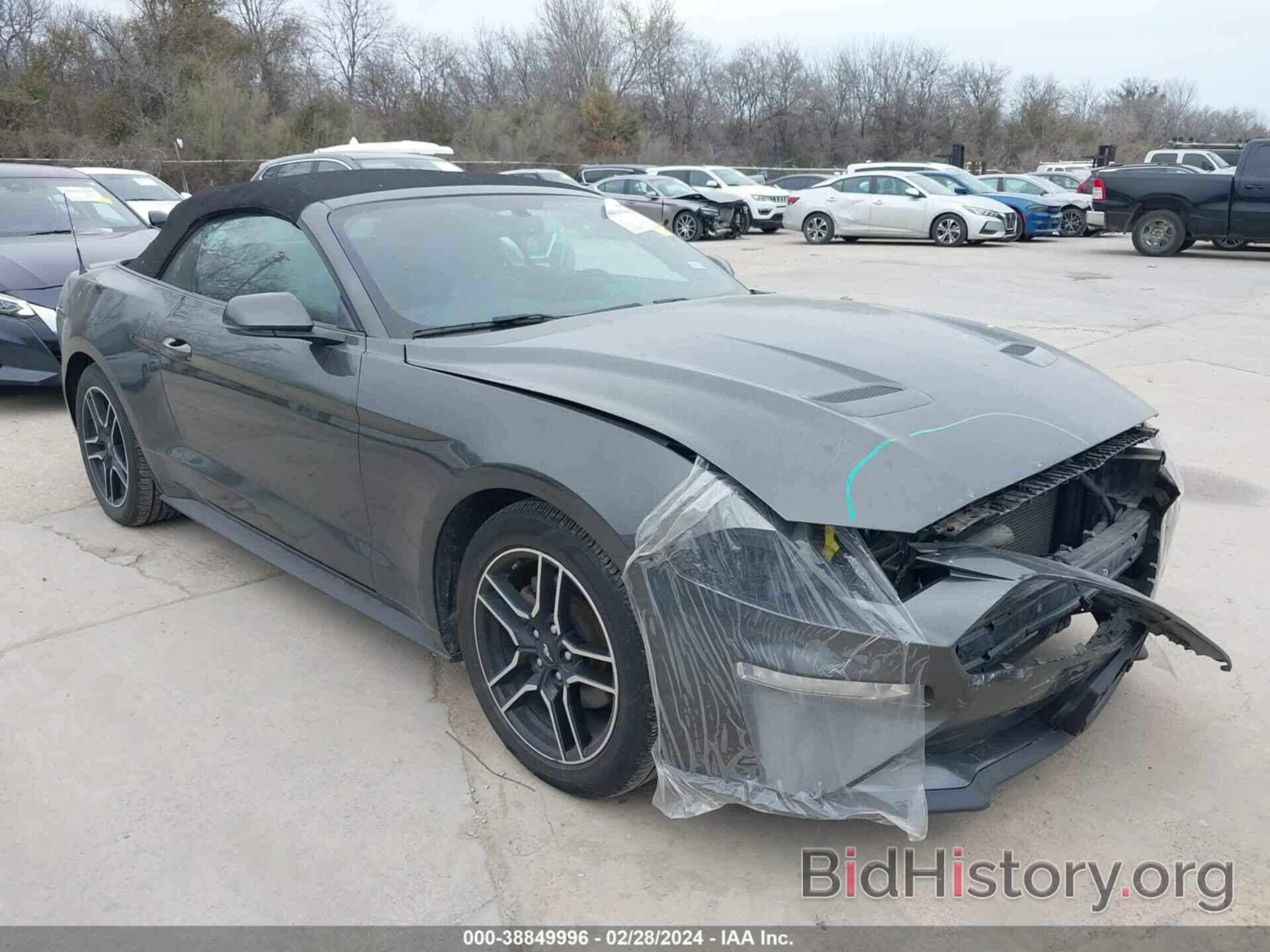 Photo 1FATP8UH7L5143287 - FORD MUSTANG 2020