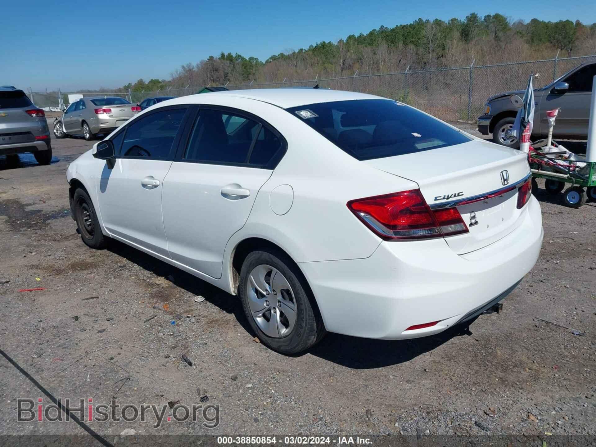 2013 HONDA CIVIC - VIN: 19XFB2F52DE092597 - Фото 3
