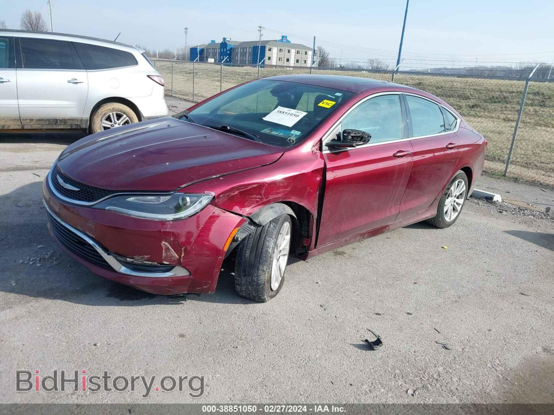 2016 CHRYSLER 200 - VIN: 1C3CCCAB9GN123710 - Фото 2