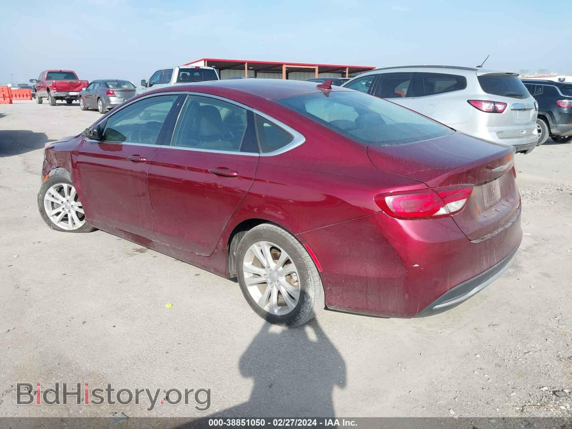 2016 CHRYSLER 200 - VIN: 1C3CCCAB9GN123710 - Фото 3