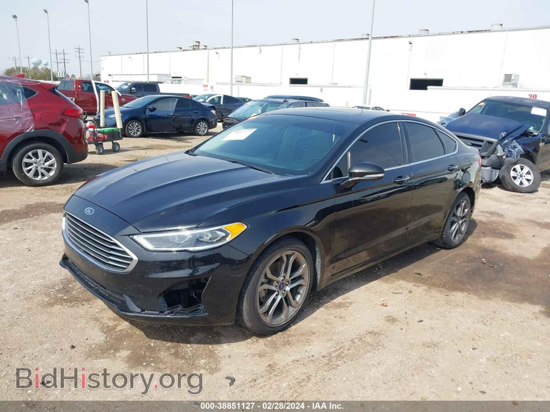 2019 FORD FUSION - VIN: 3FA6P0CD8KR219544 - Фото 2