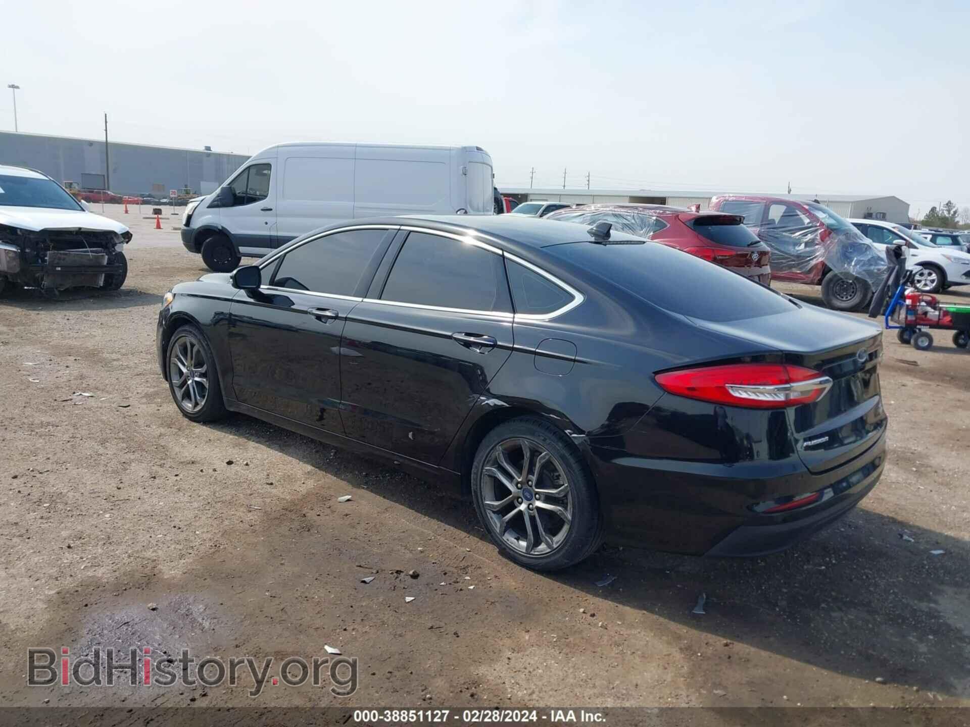 2019 FORD FUSION - VIN: 3FA6P0CD8KR219544 - Фото 3