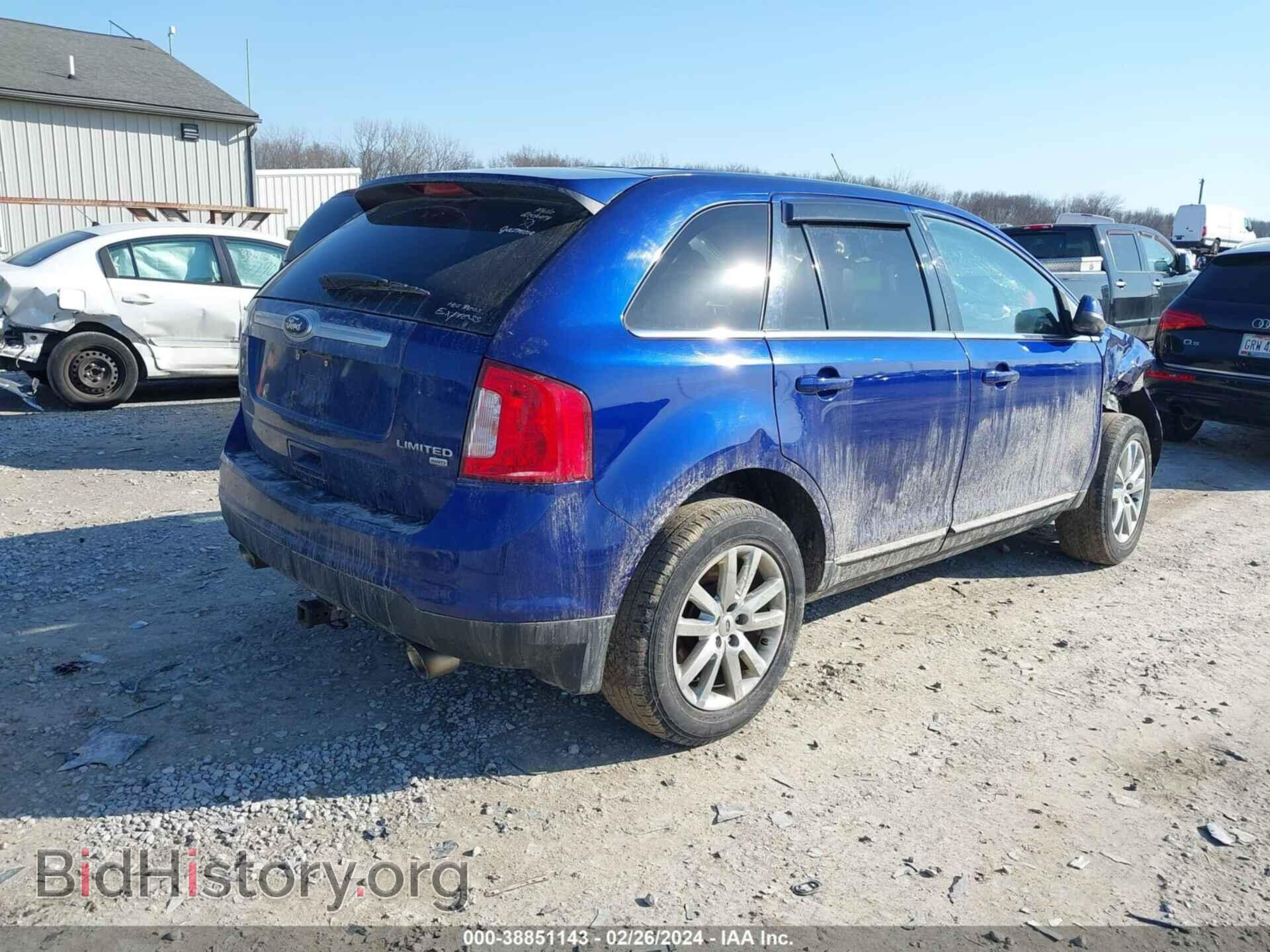 2013 FORD EDGE - VIN: 2FMDK4KC4DBC26438 - Фото 4