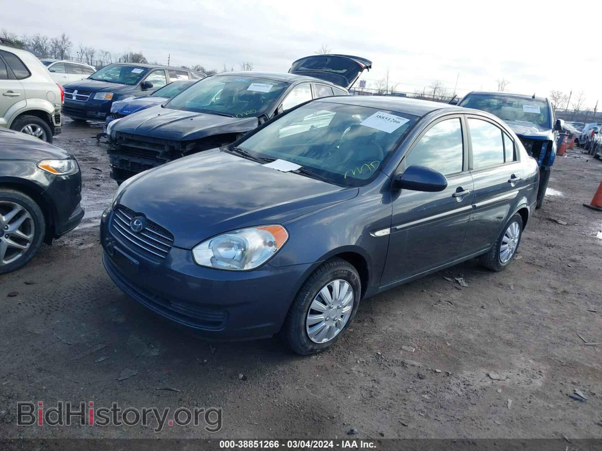 2007 HYUNDAI ACCENT - VIN: KMHCN46C67U148109 - Фото 2