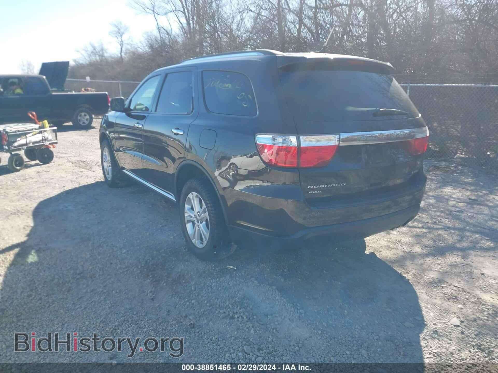 2013 DODGE DURANGO - VIN: 1C4RDJDG4DC611520 - Photo 3