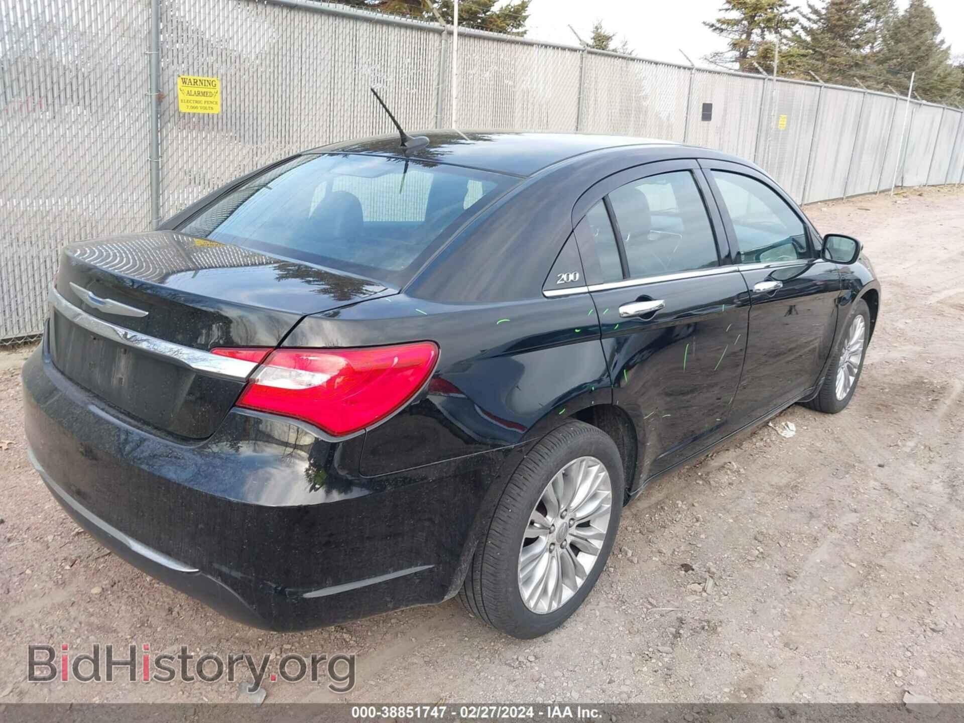 2012 CHRYSLER 200 - VIN: 1C3CCBCG6CN254073 - Фото 4