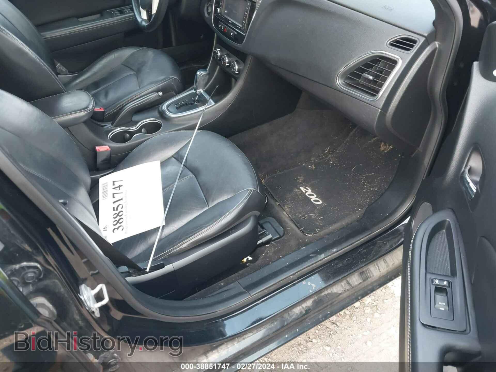 2012 CHRYSLER 200 - VIN: 1C3CCBCG6CN254073 - Фото 5