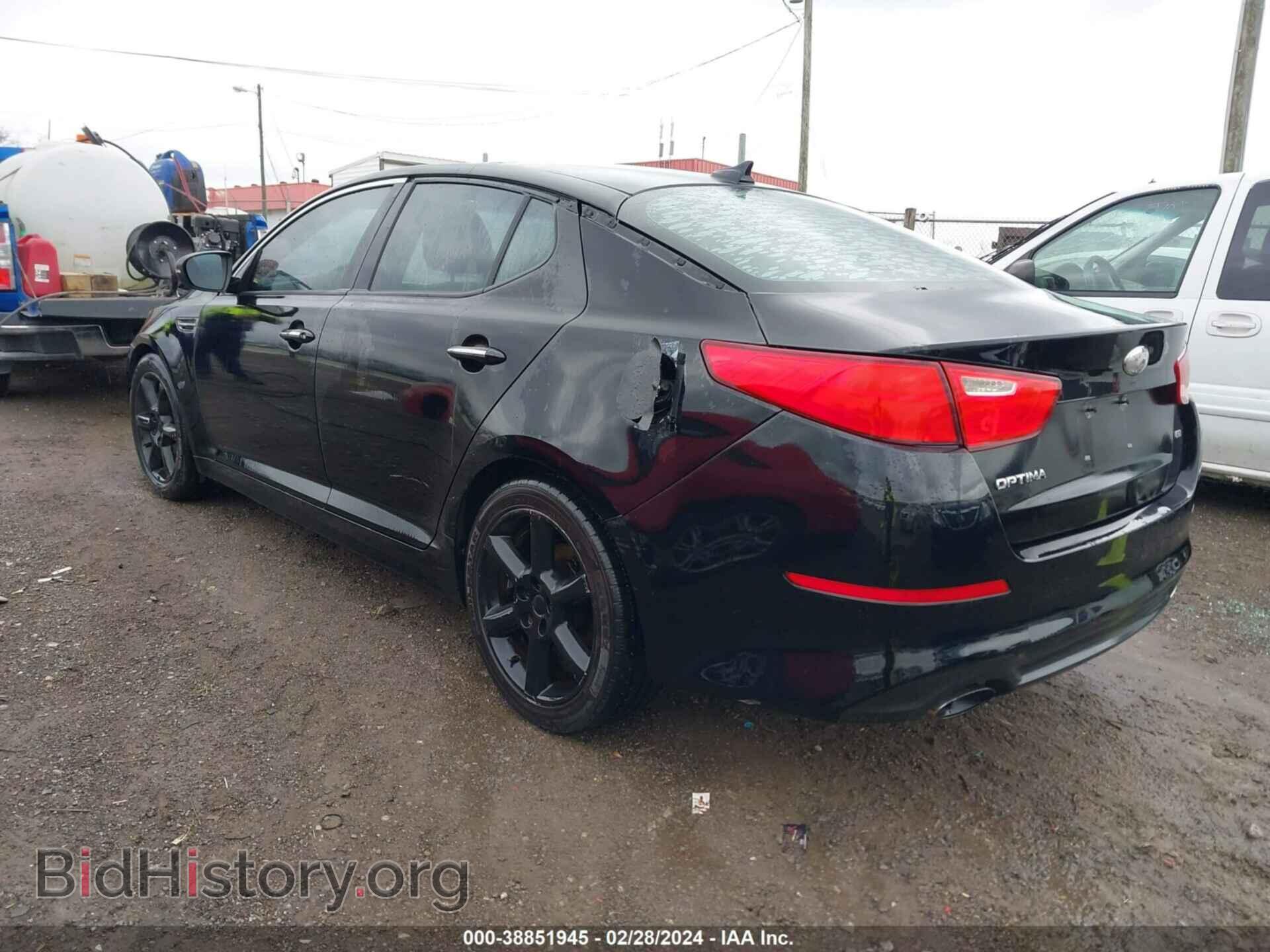 2014 KIA OPTIMA - VIN: 5XXGM4A78EG260982 - Фото 3