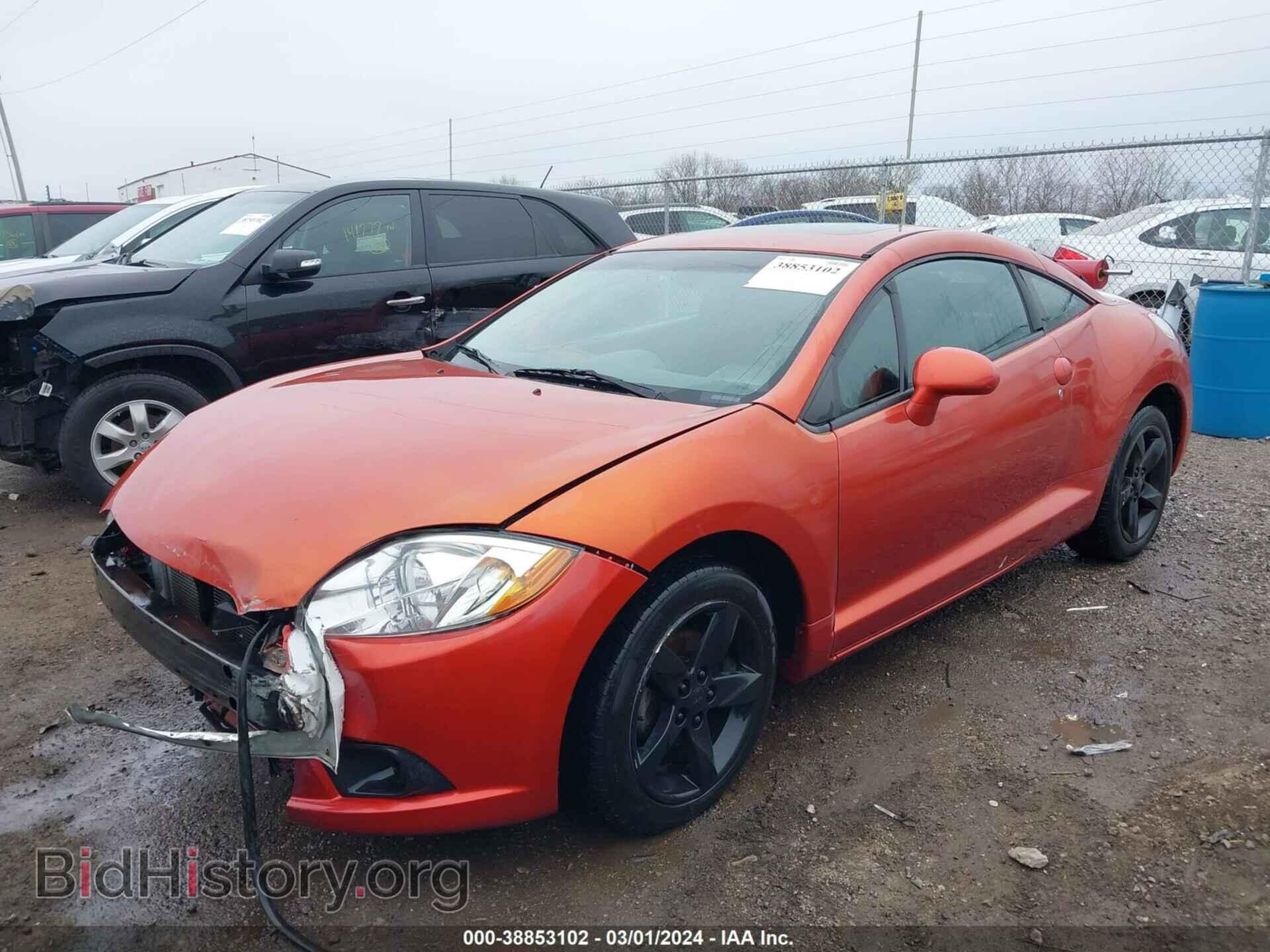 2009 MITSUBISHI ECLIPSE - VIN: 4A3AK24F89E037612 - Photo 2