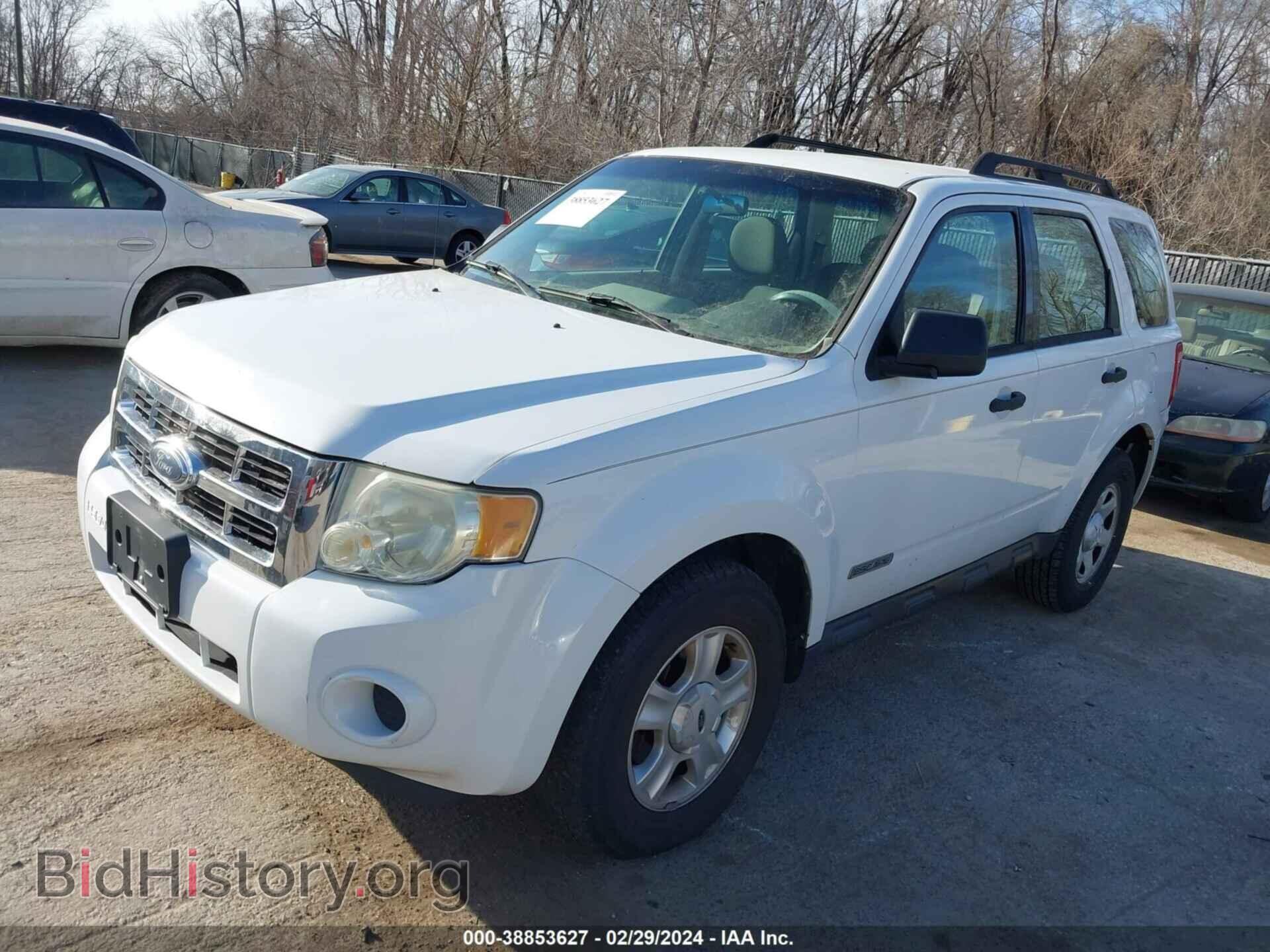 2008 FORD ESCAPE - VIN: 1FMCU92Z68KA91482 - Фото 2