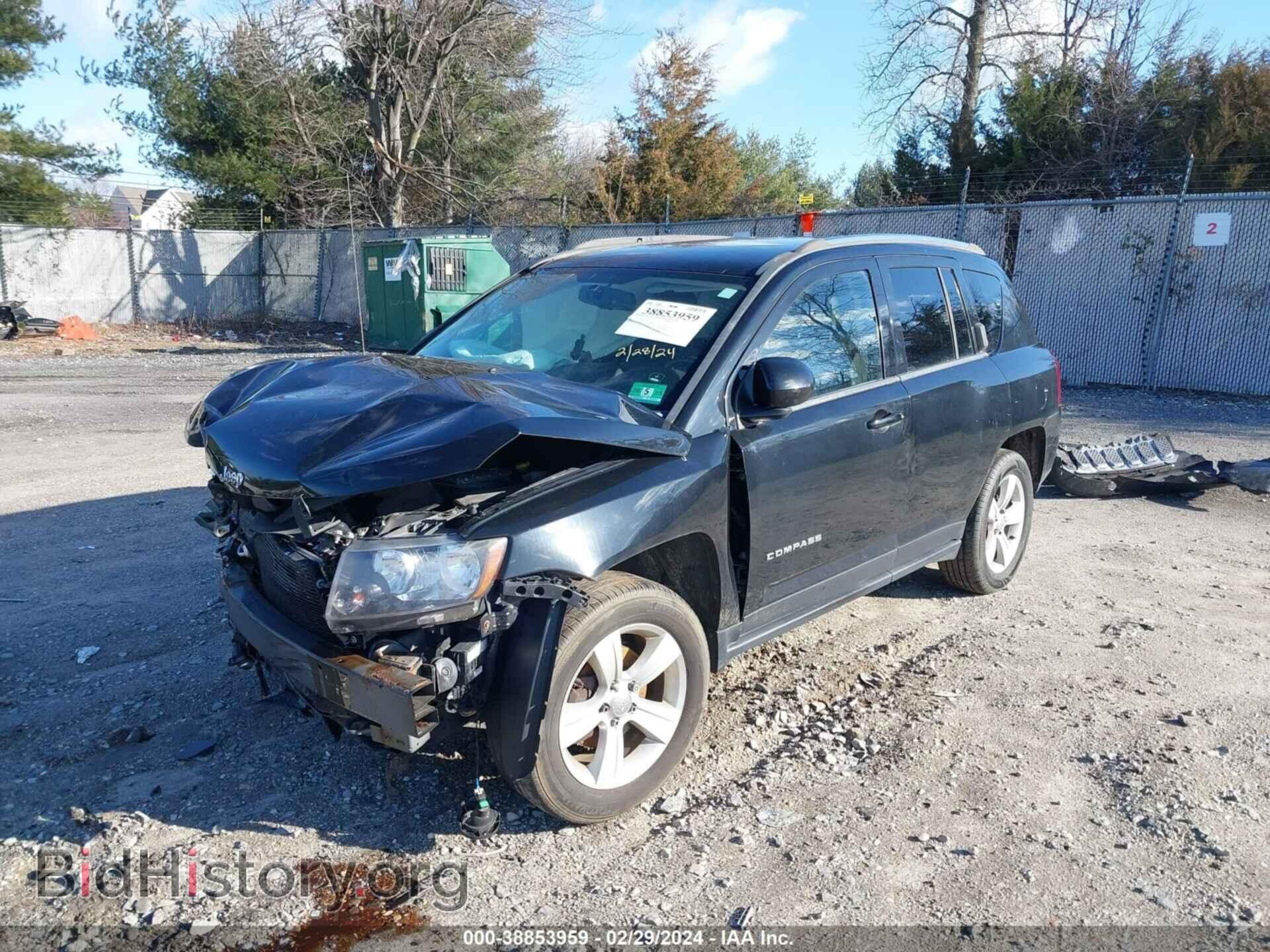 2014 JEEP COMPASS - VIN: 1C4NJDEB9ED788975 - Фото 2