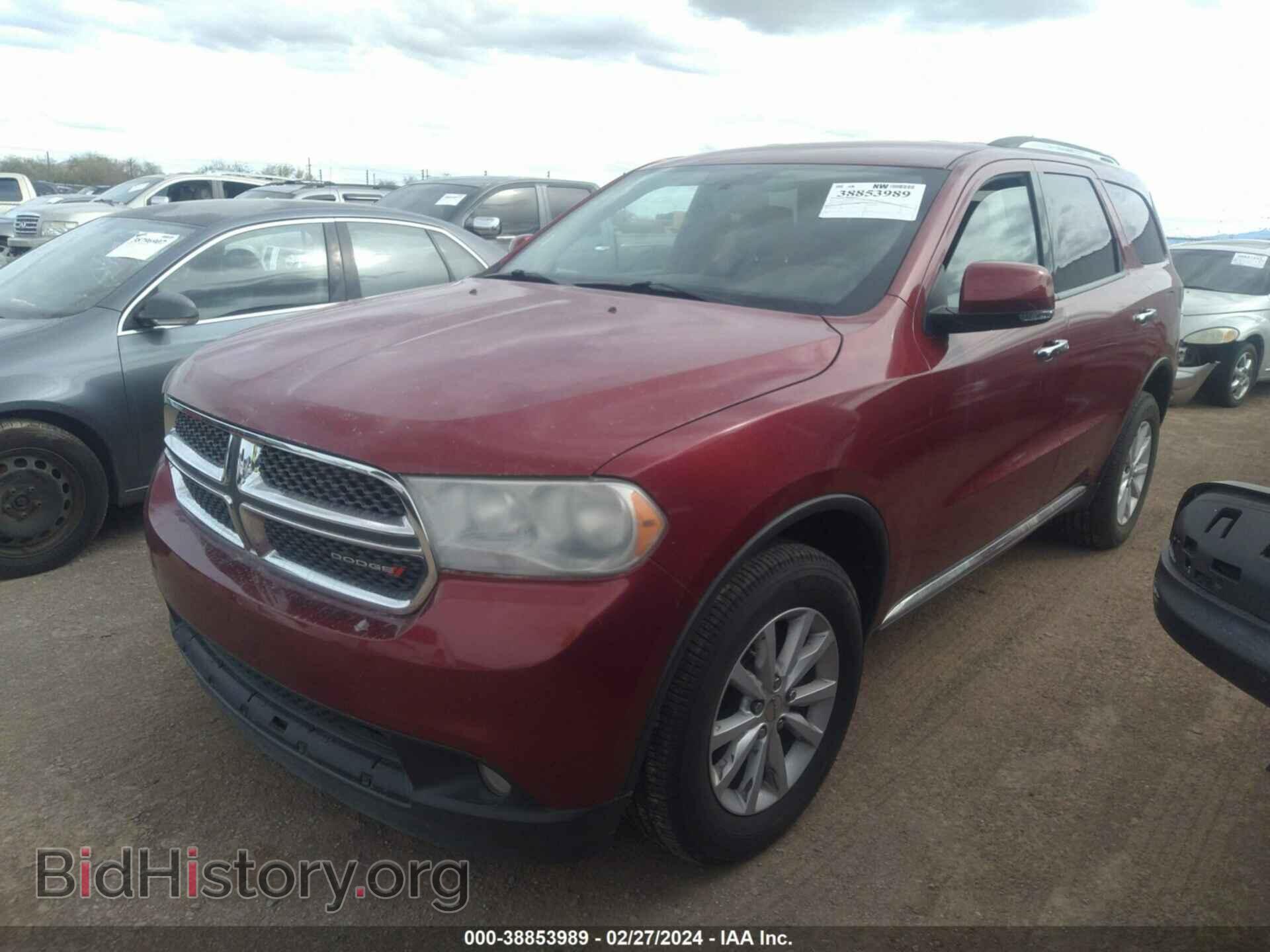 2013 DODGE DURANGO - VIN: 1C4RDHDG6DC602133 - Фото 2