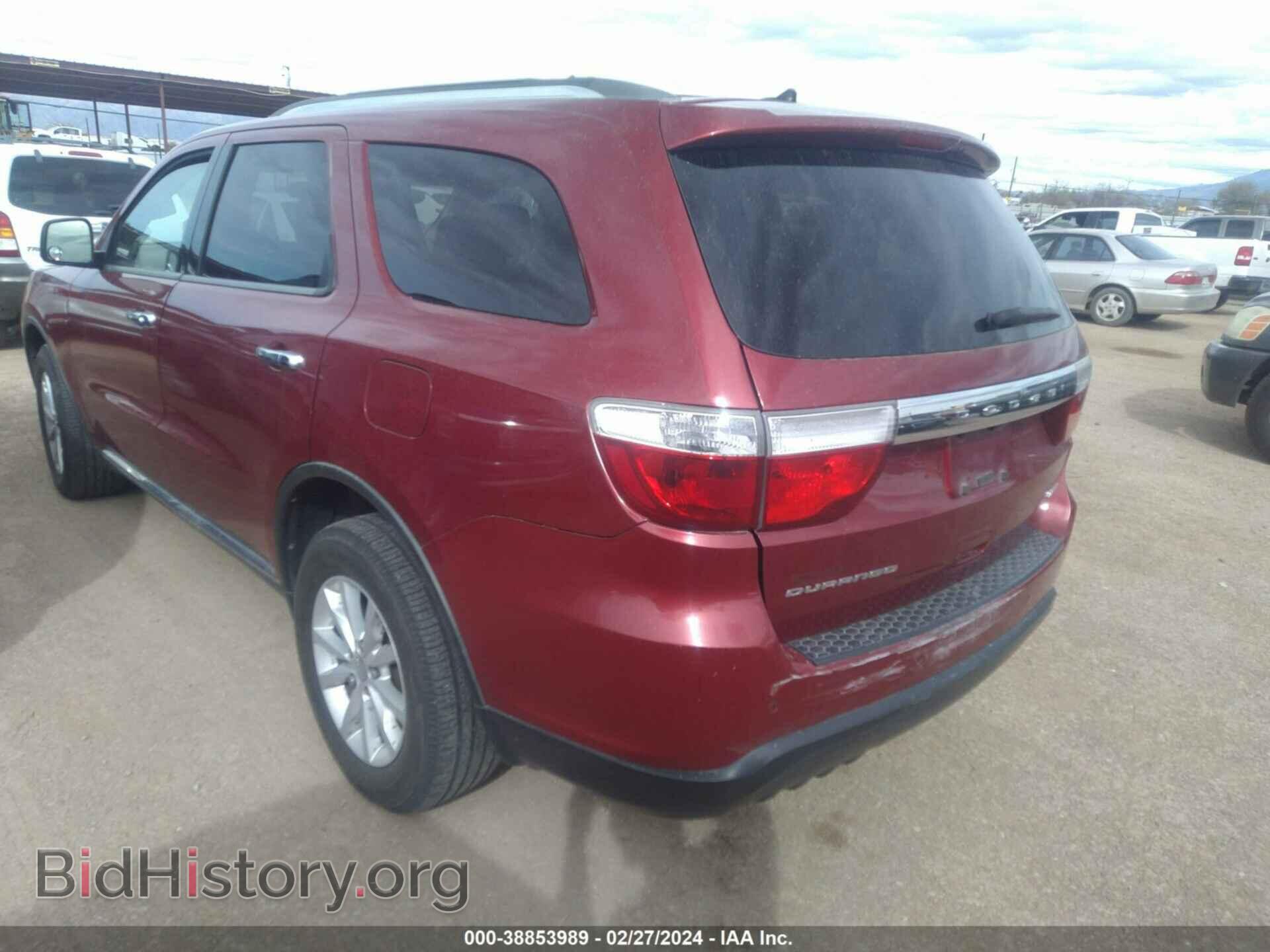 2013 DODGE DURANGO - VIN: 1C4RDHDG6DC602133 - Фото 3