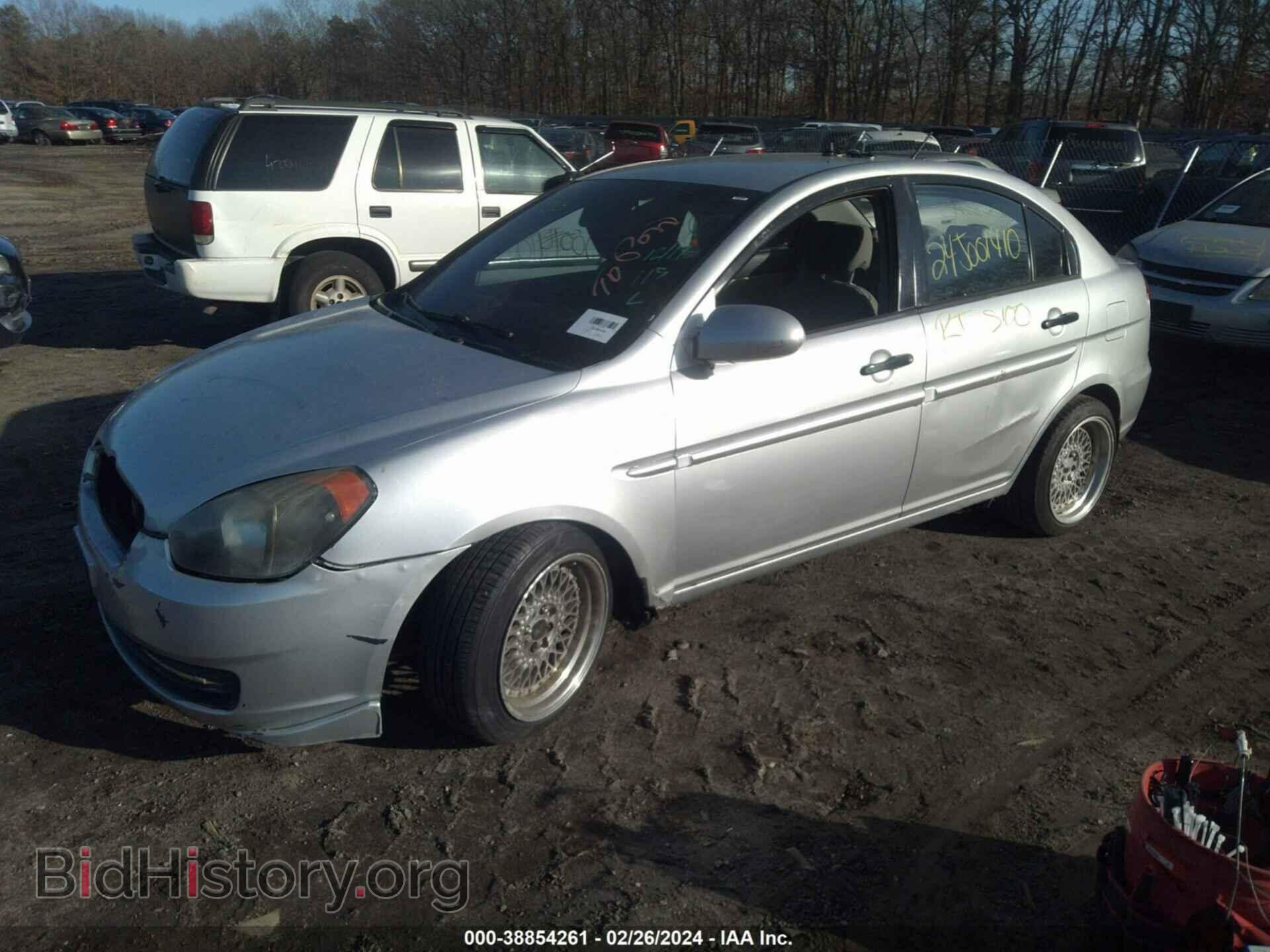 2006 HYUNDAI ACCENT - VIN: KMHCN46C86U044347 - Фото 2