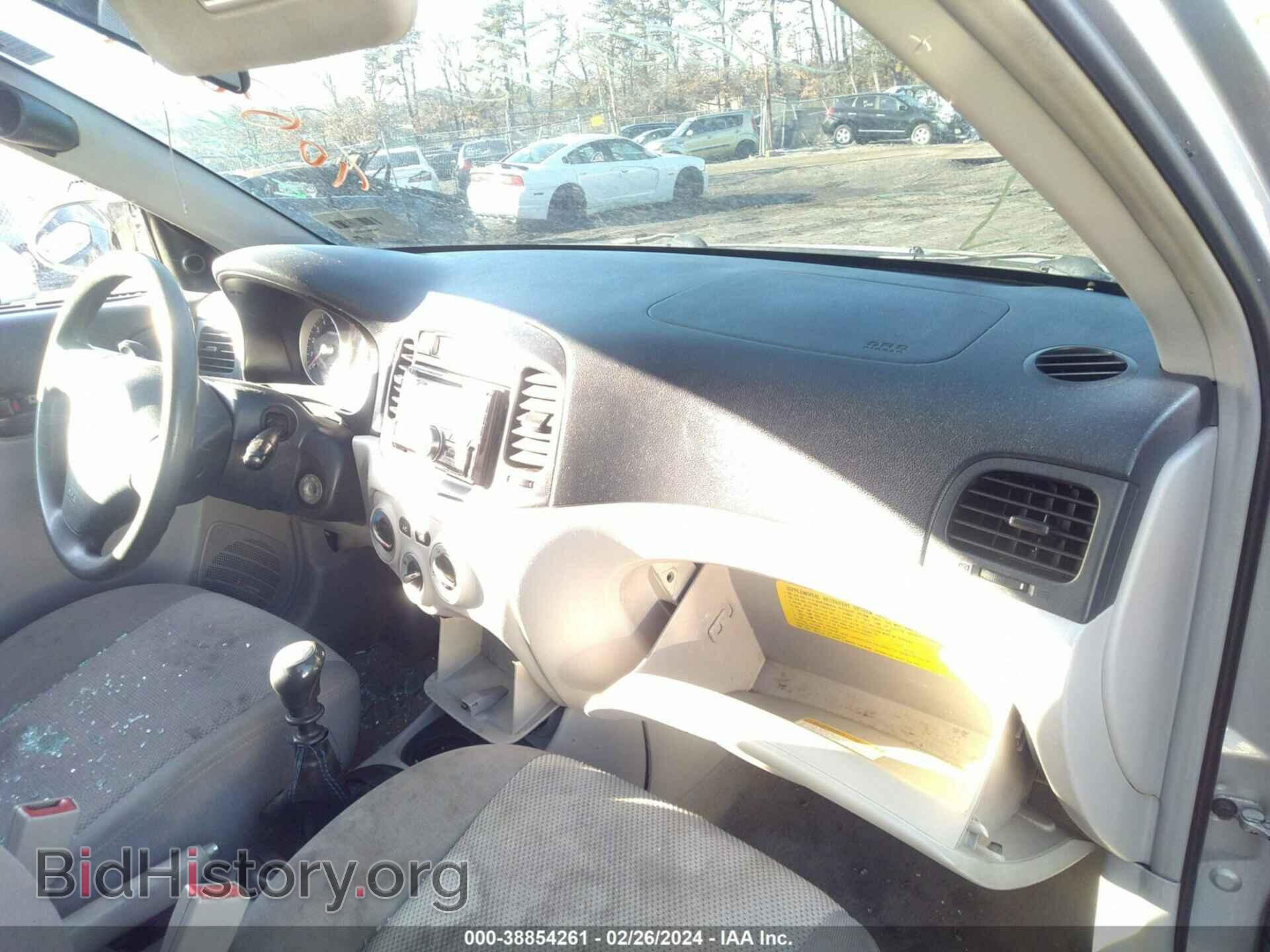 2006 HYUNDAI ACCENT - VIN: KMHCN46C86U044347 - Фото 5