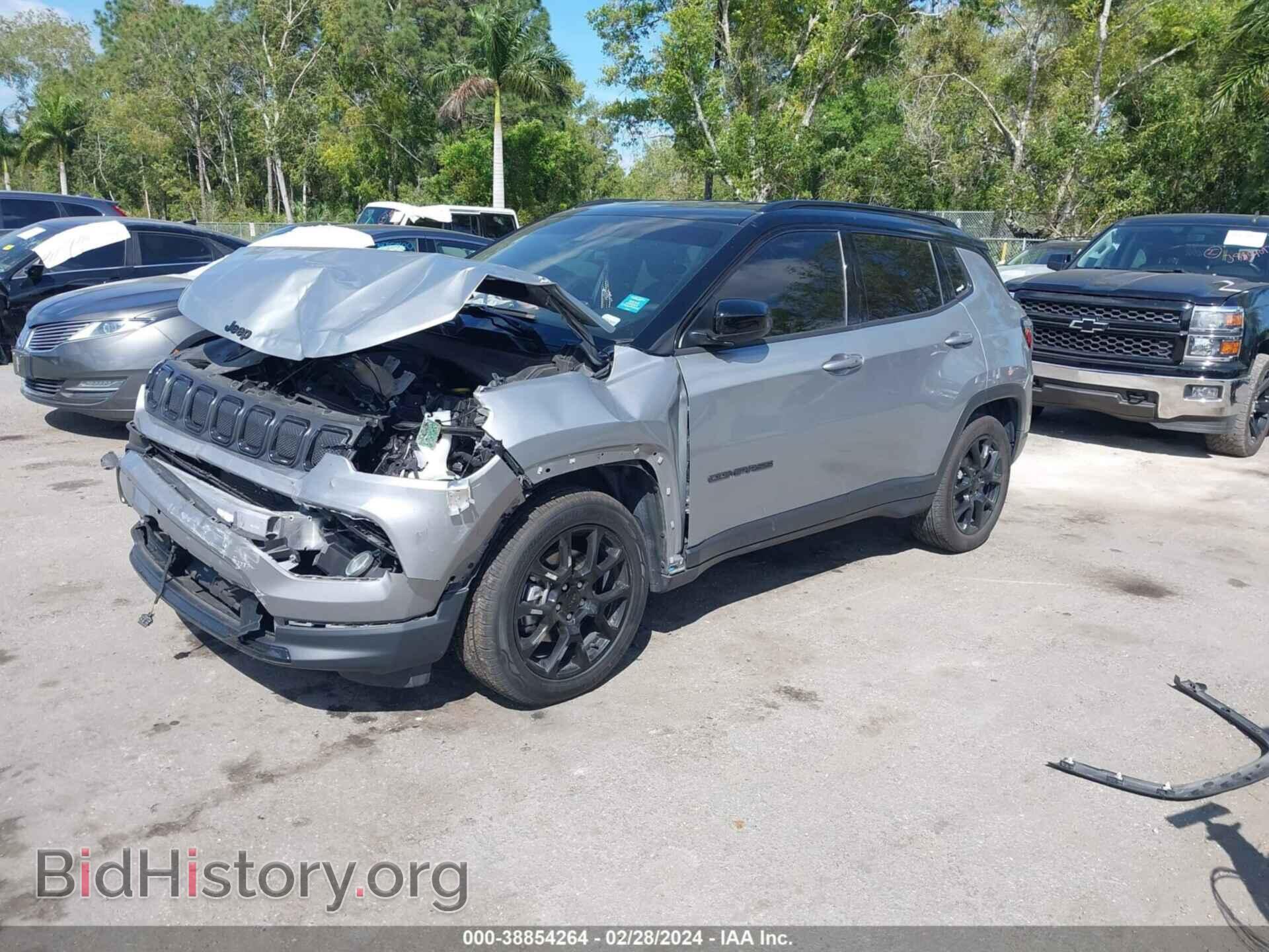 2022 JEEP COMPASS - VIN: 3C4NJCBB6NT192506 - Фото 2