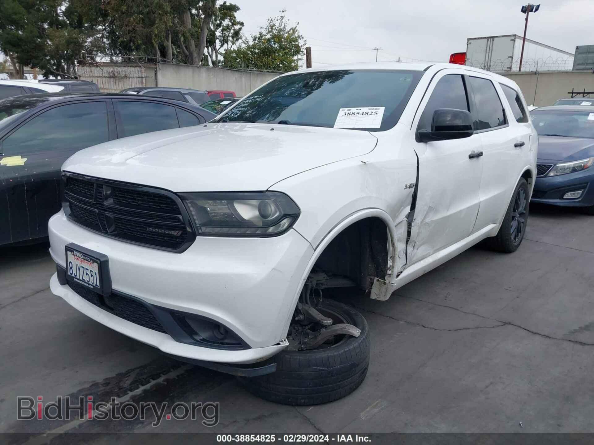 2016 DODGE DURANGO - VIN: 1C4SDHCT9GC402948 - Фото 2