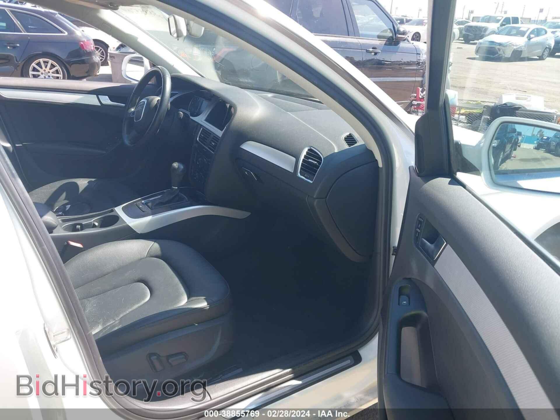 2012 AUDI A4 - VIN: WAUAFAFL9CA118683 - Фото 5