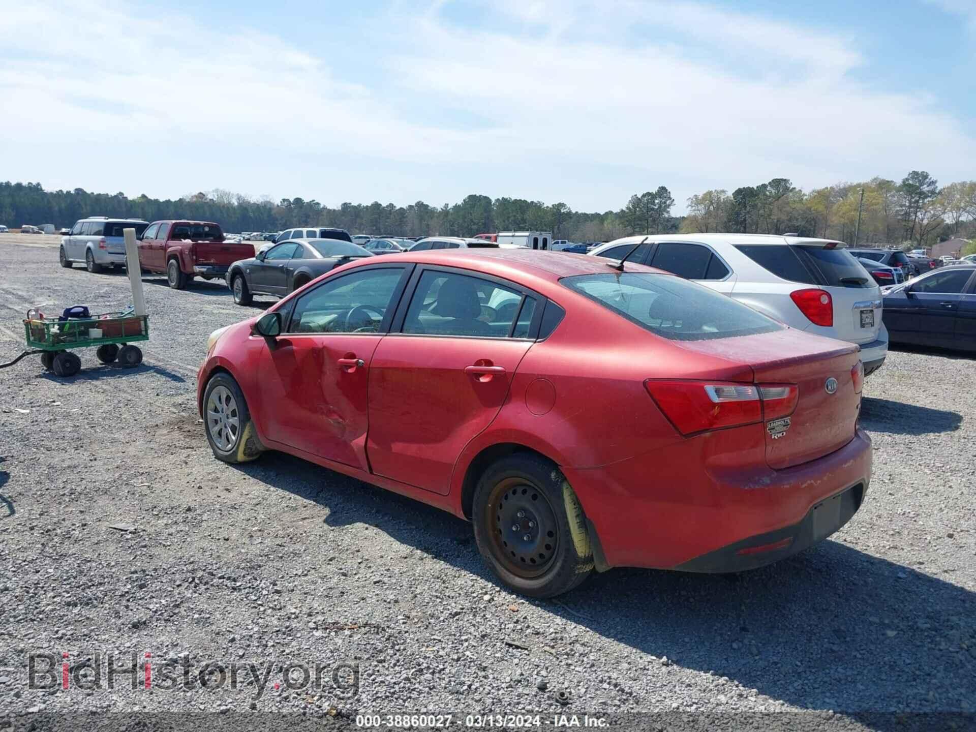 2012 KIA RIO - VIN: KNADM4A30C6059005 - Фото 3