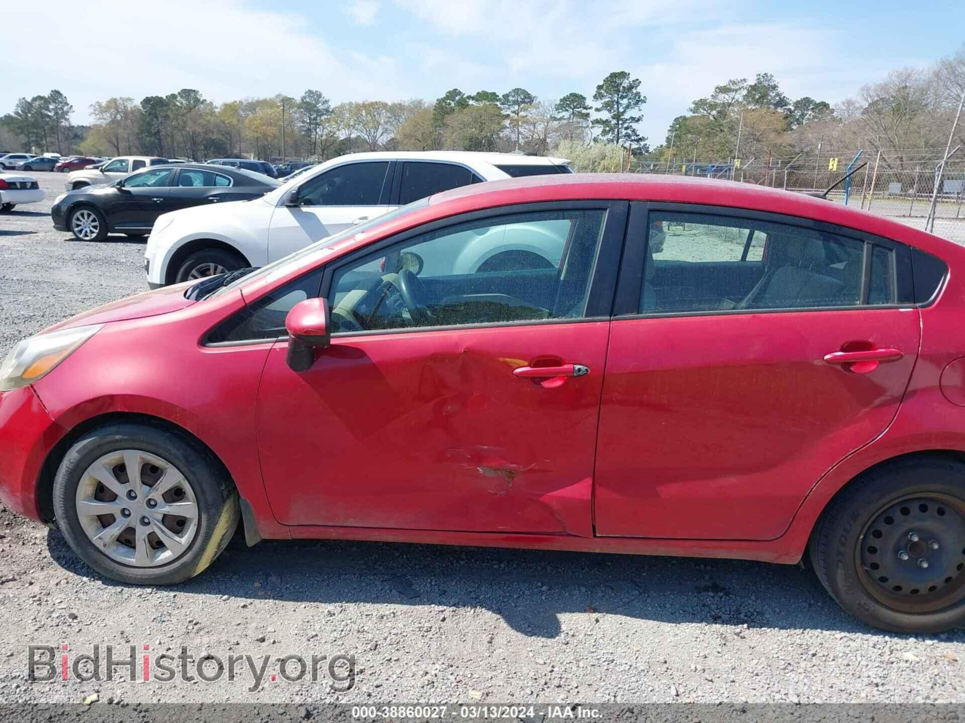 2012 KIA RIO - VIN: KNADM4A30C6059005 - Фото 6