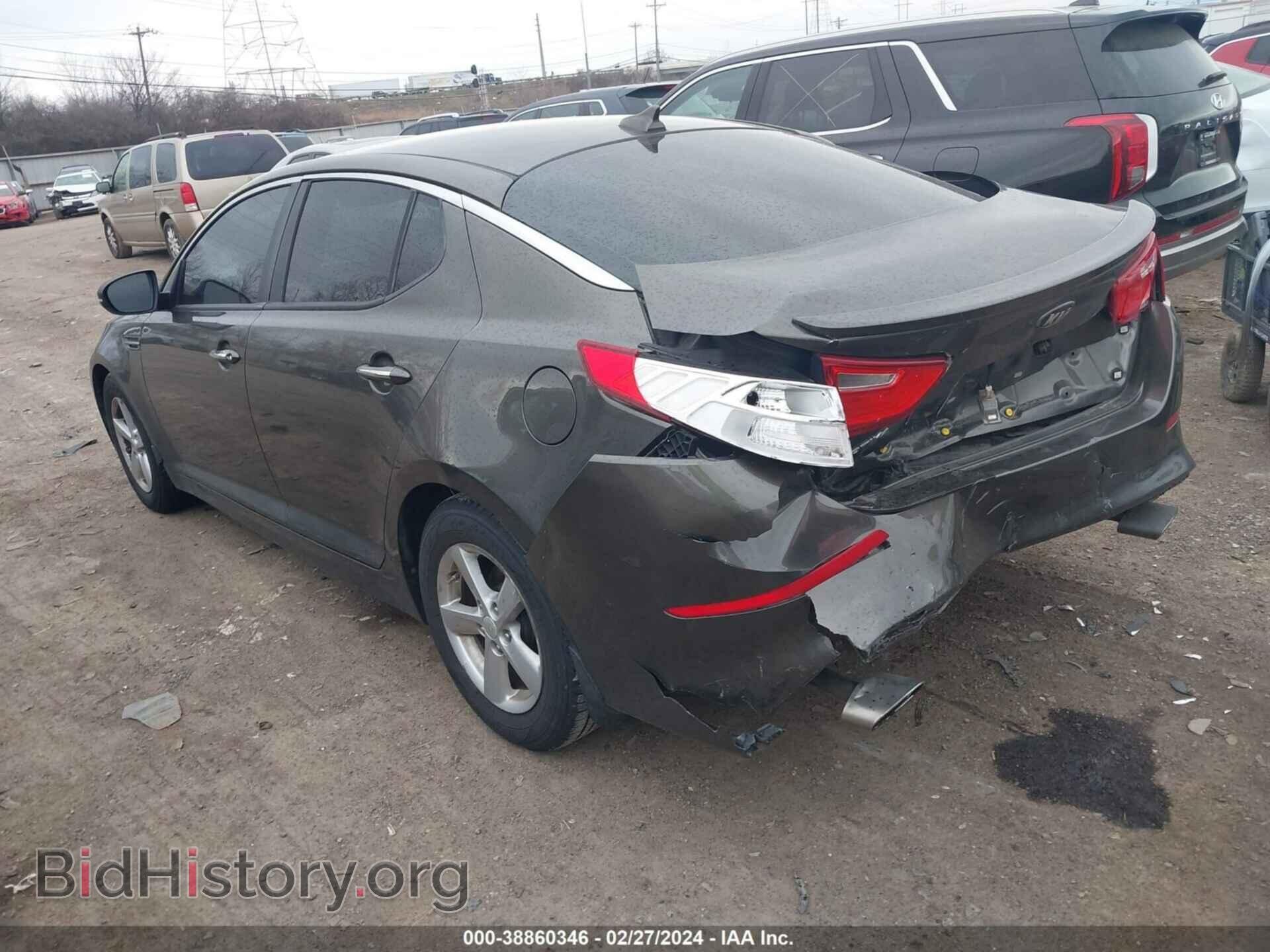 2014 KIA OPTIMA - VIN: 5XXGM4A76EG286173 - Фото 3
