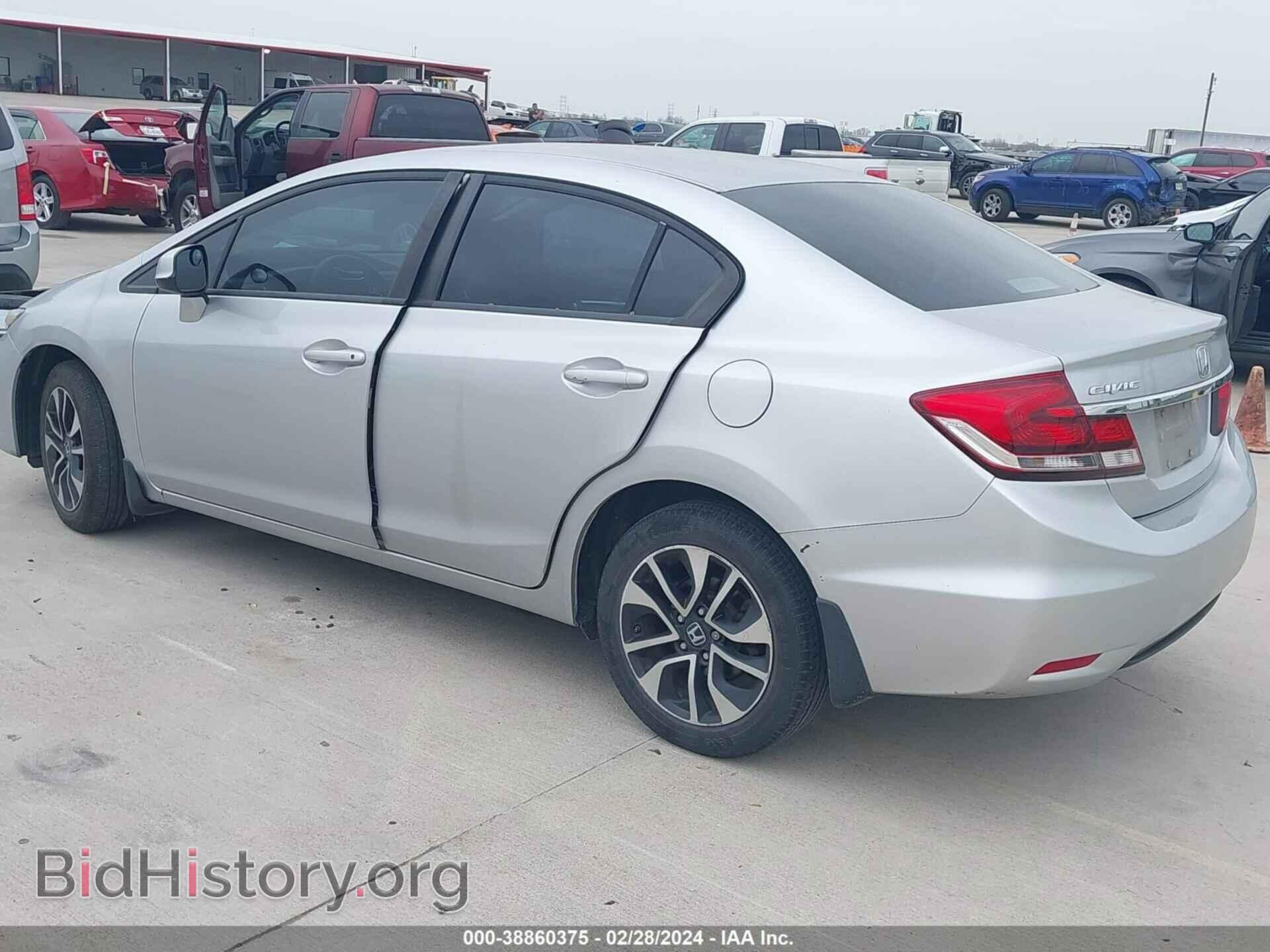 2013 HONDA CIVIC - VIN: 19XFB2F89DE074835 - Фото 3