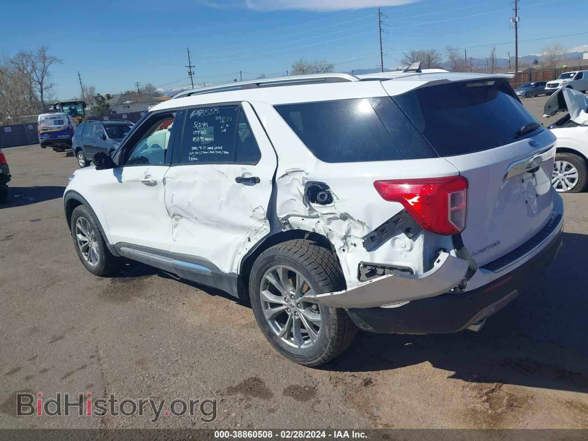 2021 FORD EXPLORER - VIN: 1FMSK8FH6MGB37399 - Photo 3