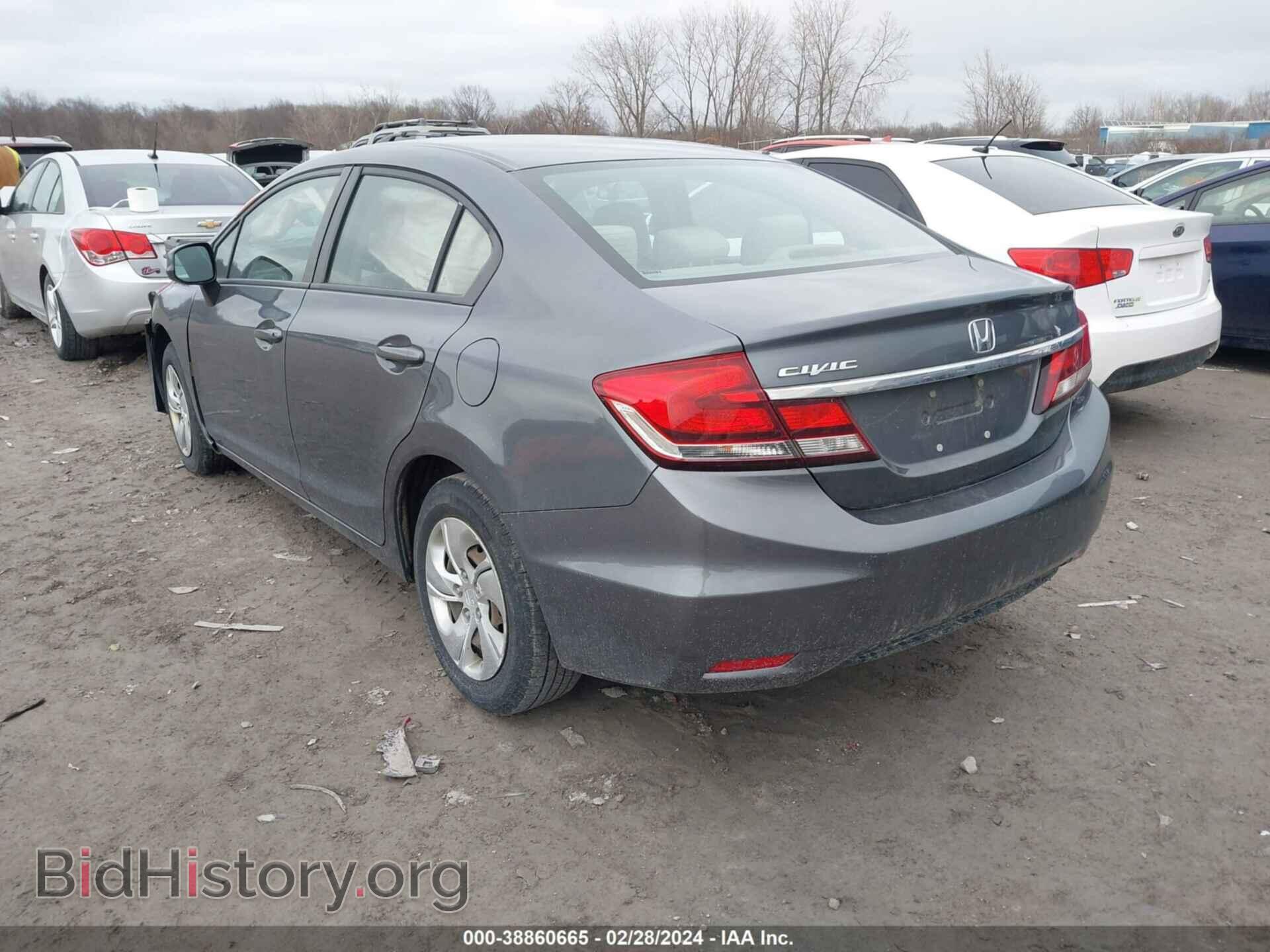 2013 HONDA CIVIC - VIN: 19XFB2F59DE027746 - Фото 3