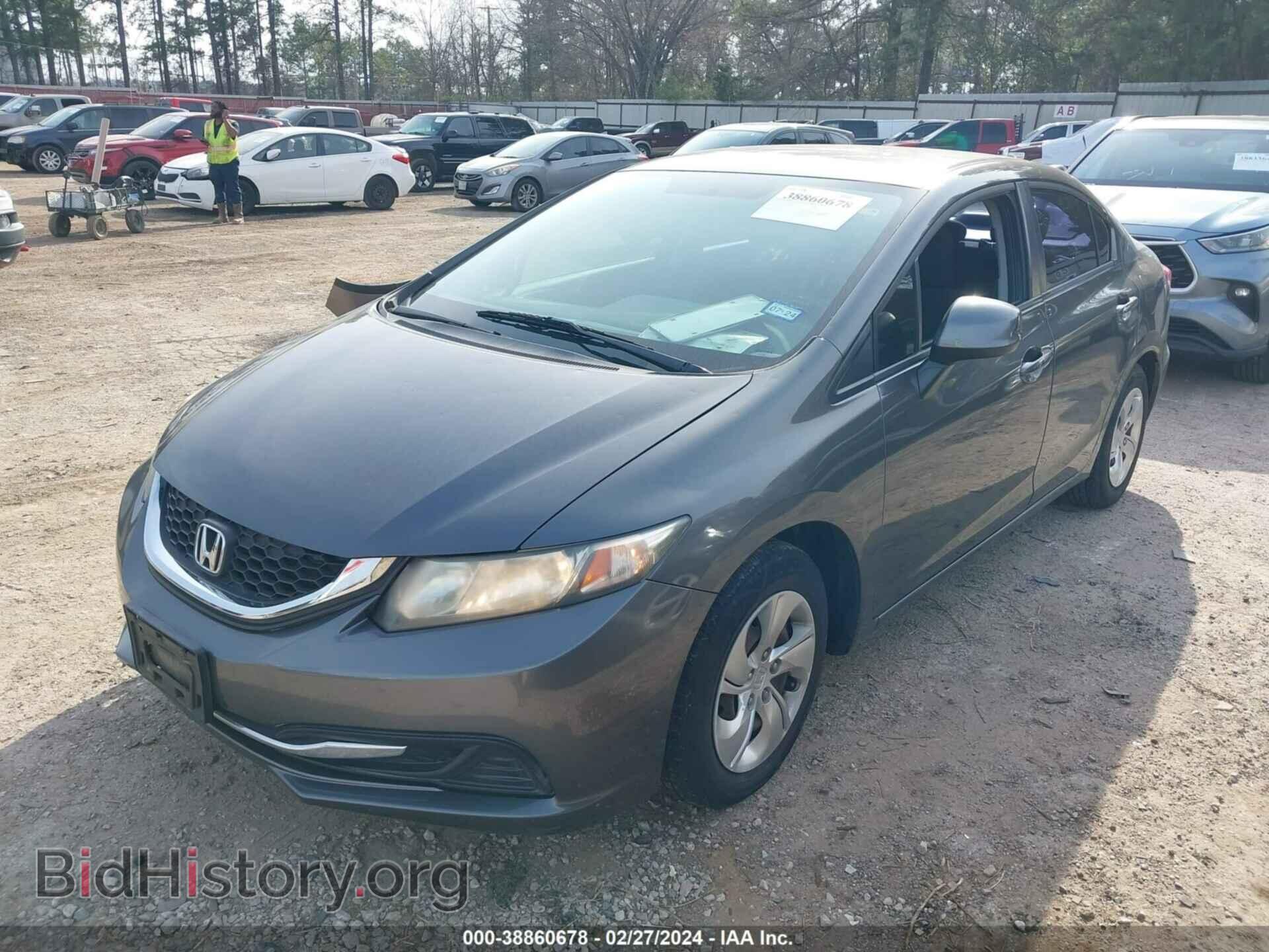 2013 HONDA CIVIC - VIN: 2HGFB2F53DH538049 - Photo 2