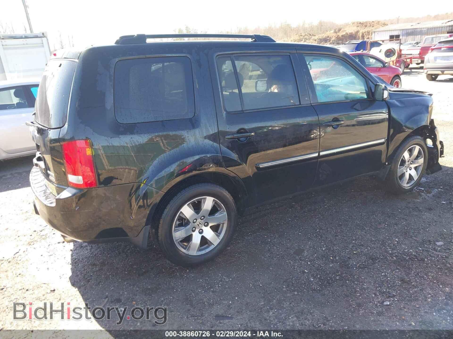 2013 HONDA PILOT - VIN: 5FNYF4H92DB032340 - Фото 4